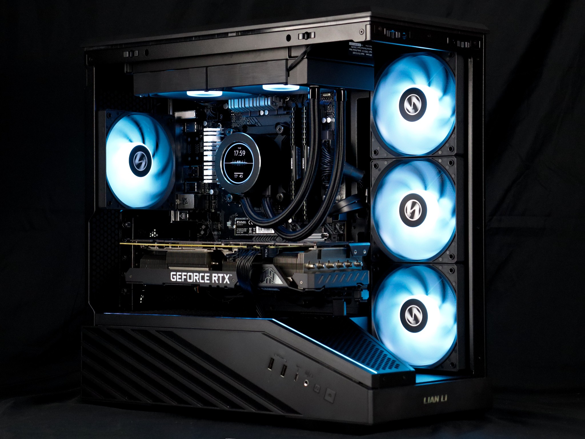 ⚜️♟️Obsidian Void - 1440P Gaming PC | RTX 3080, Ryzen 9 3900X, 32GB RAM, 1TB NVMe SSD | ♟️⚜️