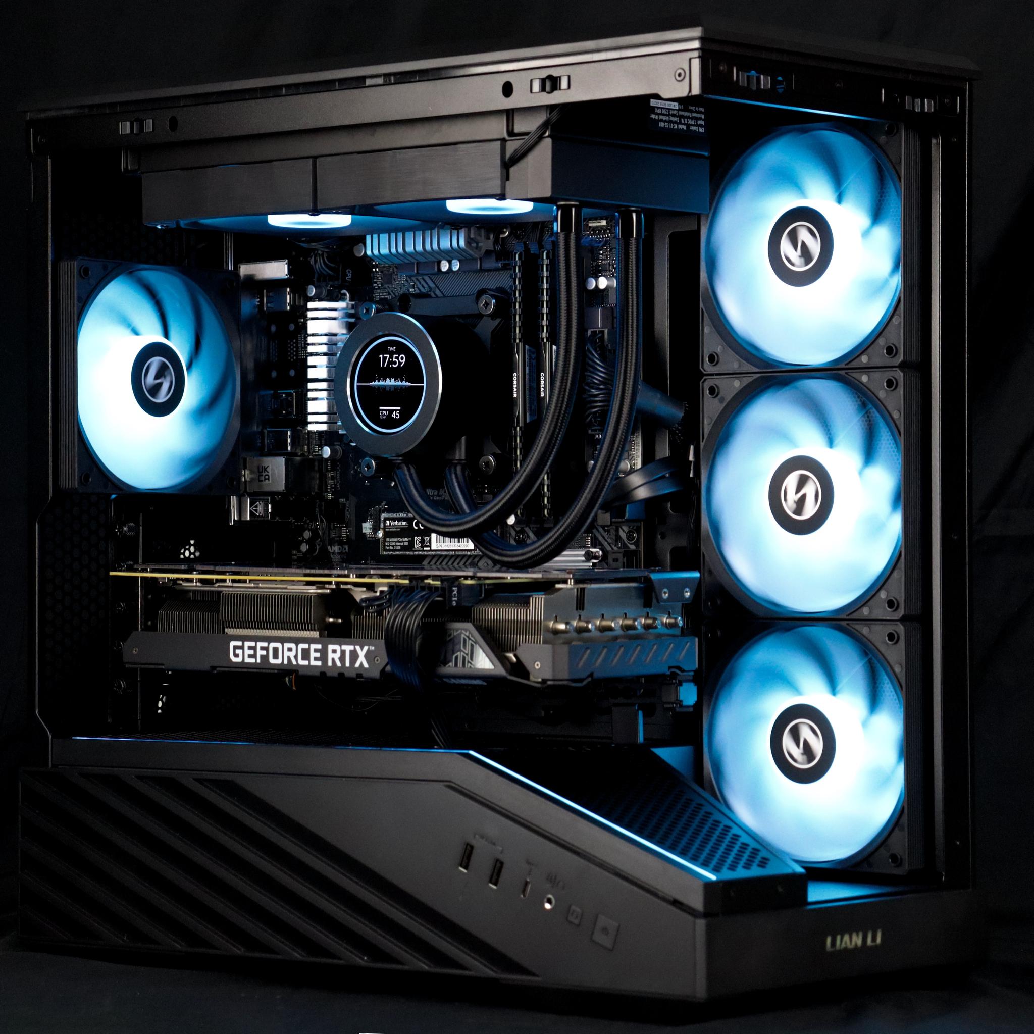 ⚜️♟️Obsidian Void - 1440P Gaming PC | RTX 3080, Ryzen 9 3900X, 32GB RAM, 1TB NVMe SSD | ♟️⚜️