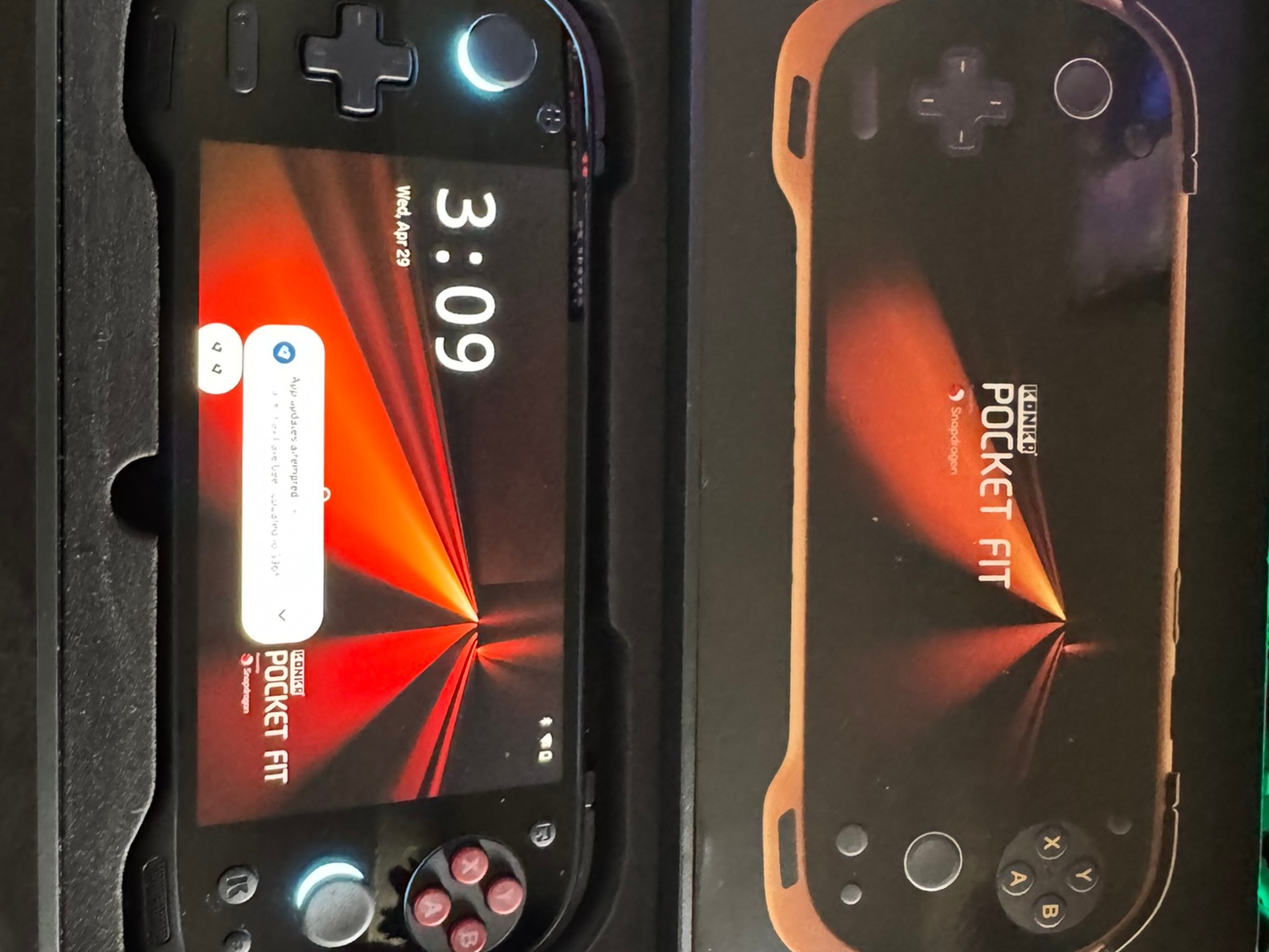 Ayaneo KONKR Pocket FIT G3 Gen3|RAM & SSD 8G + 128G|Color - Mystic Black|