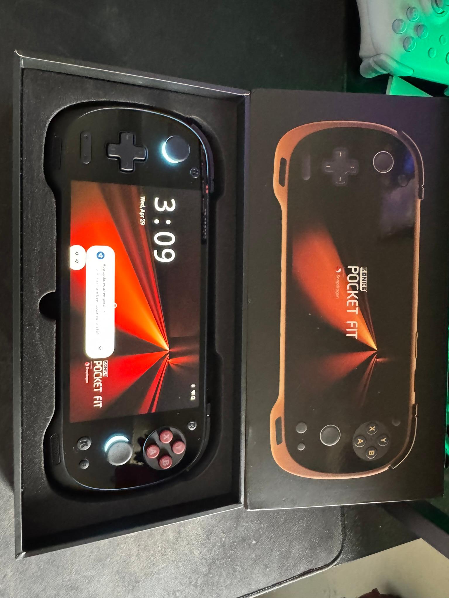 Ayaneo KONKR Pocket FIT G3 Gen3|RAM & SSD 8G + 128G|Color - Mystic Black|