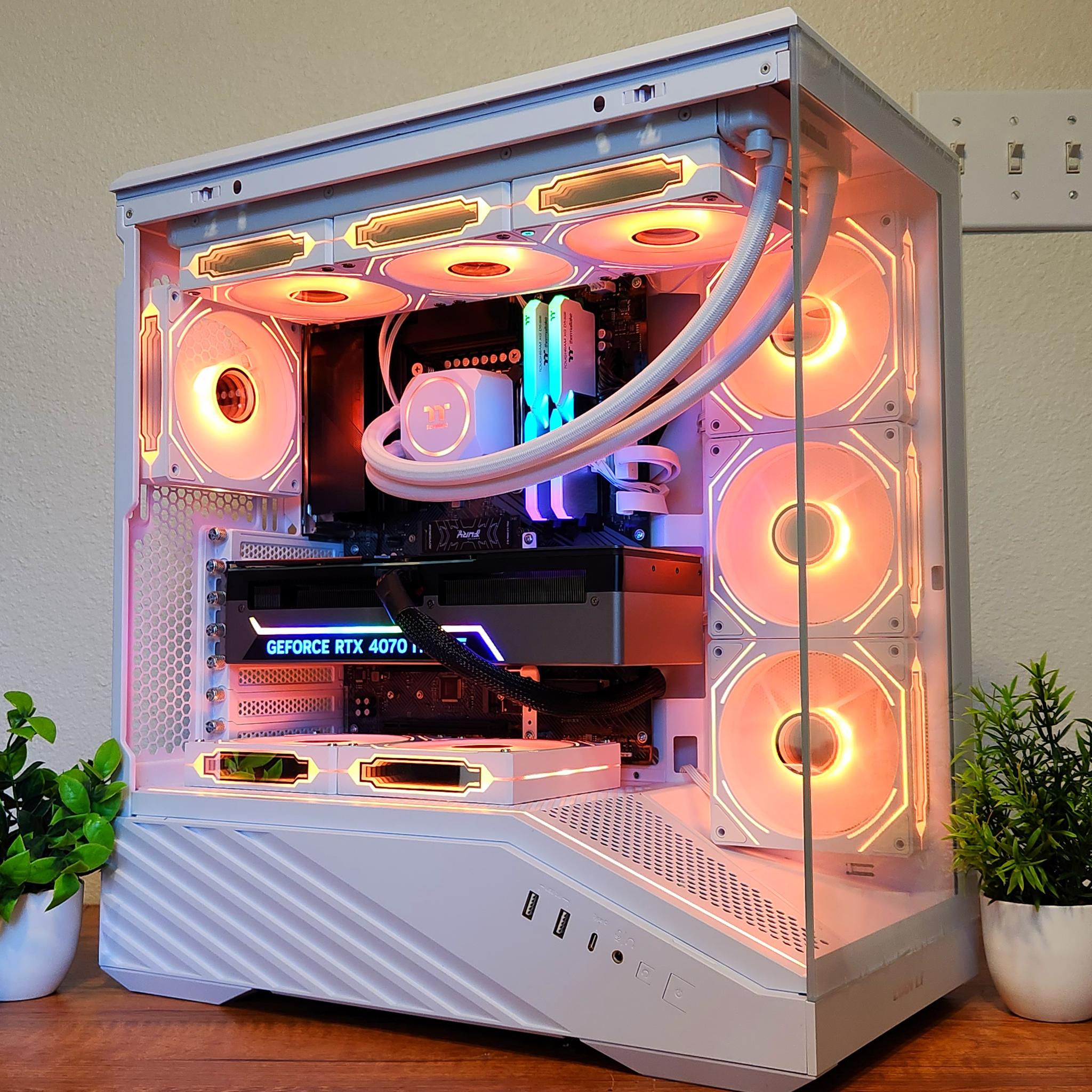 ❄️Arctic Sentinel❄️ | I9 13900KF | RTX 4070 Ti SUPER | 32GB DDR5 | 2TB SSD | 1200W | WINDOWS 11 PRO
