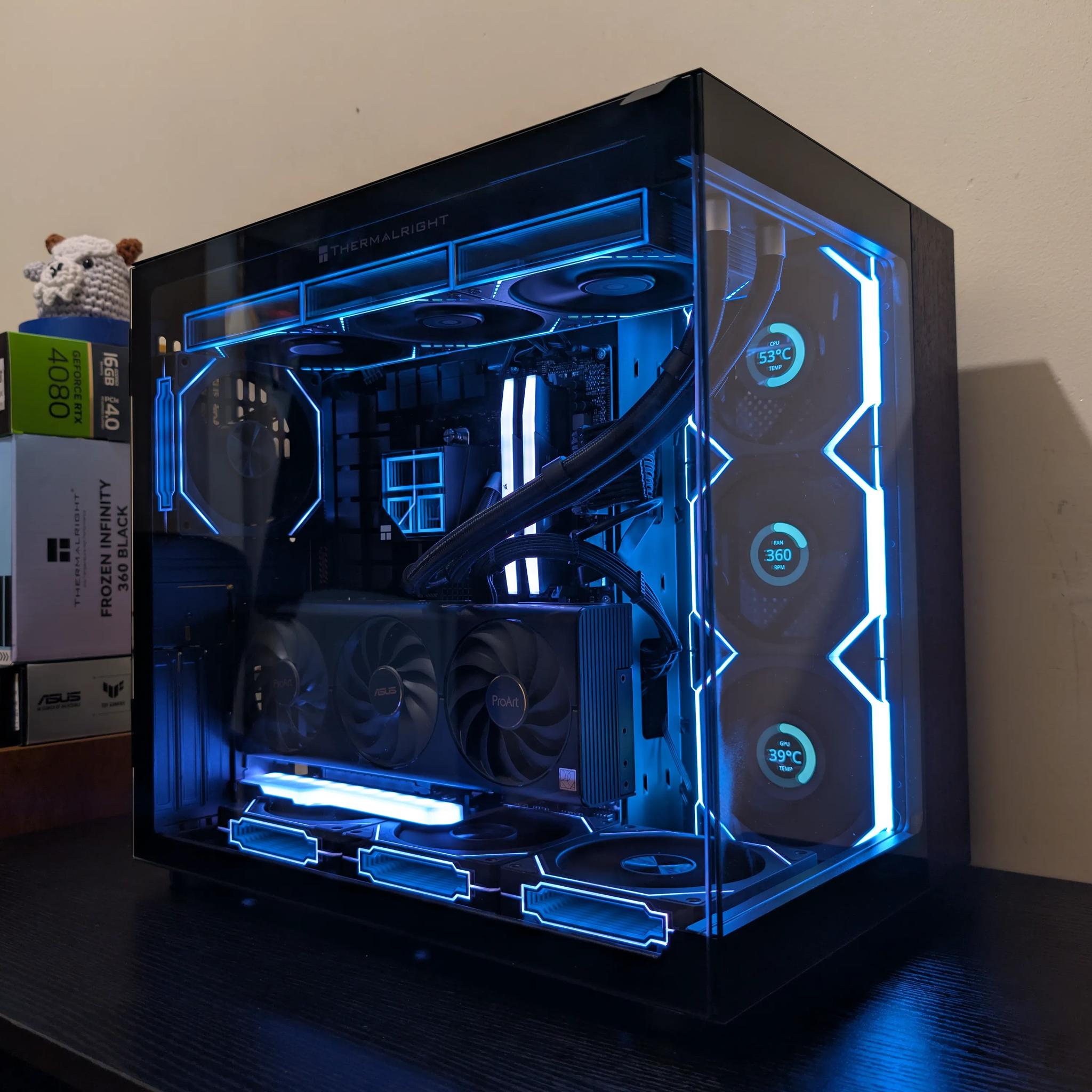 🪙🪵4K Gaming Beast | RTX 4080 | Ryzen 9 7900X | 2TB SSD | 32GB RAM | WiFi 6 & Bluetooth🪵🪙