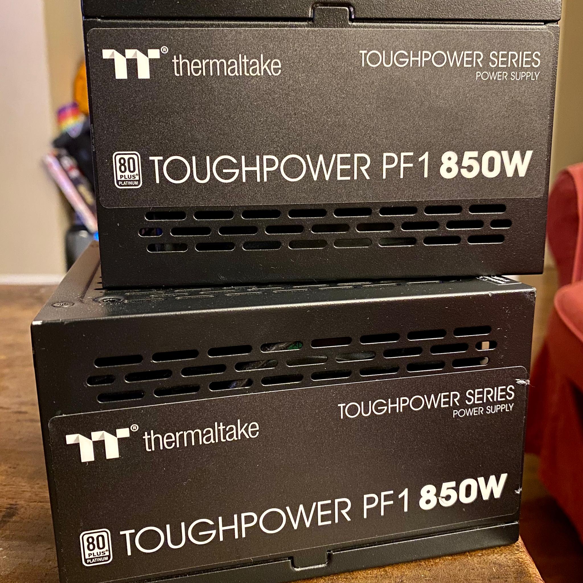 2X TT Toughpower PF1 80+ Platinum w/All Cables