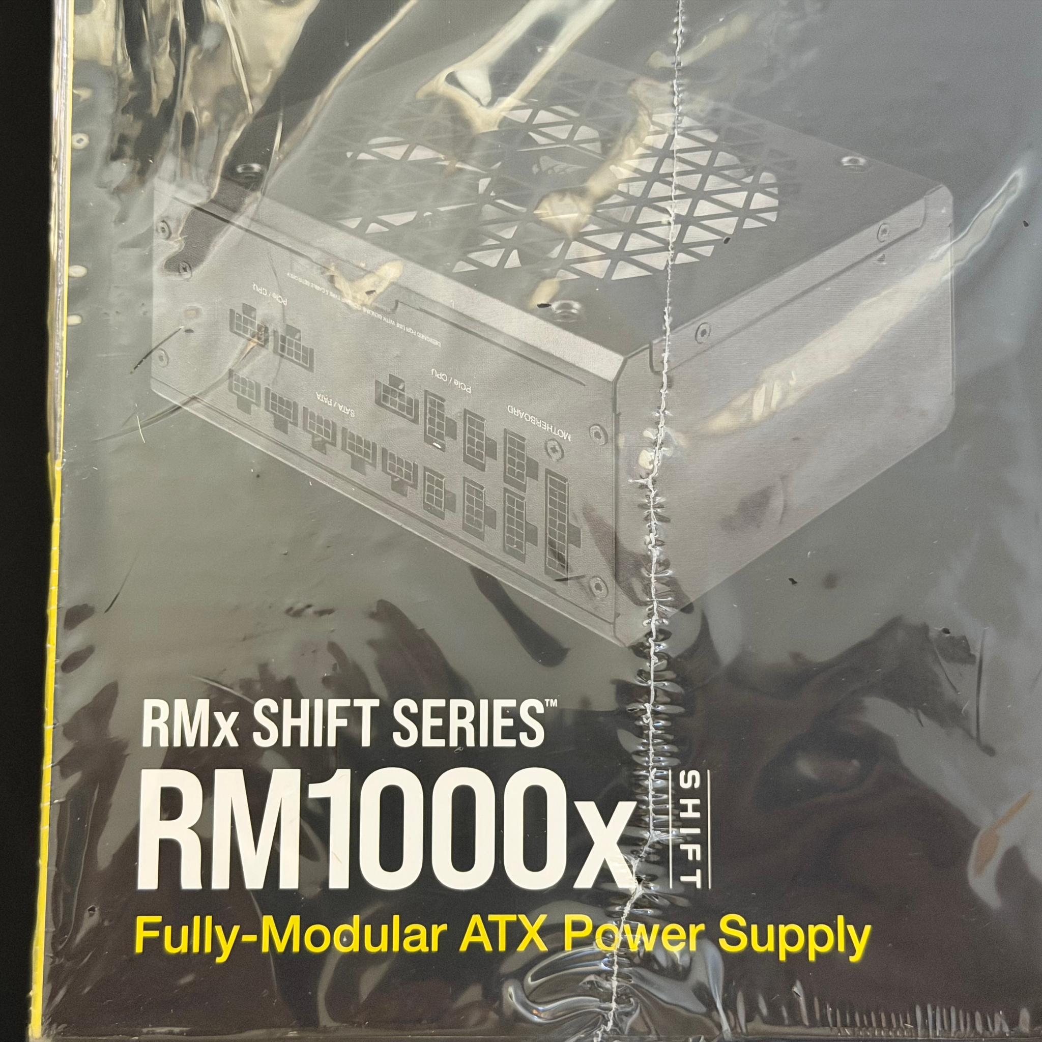 Corsair RMx Shift 1000W 80+ Gold Fully Modular ATX Power Supply – Sealed Retail Box