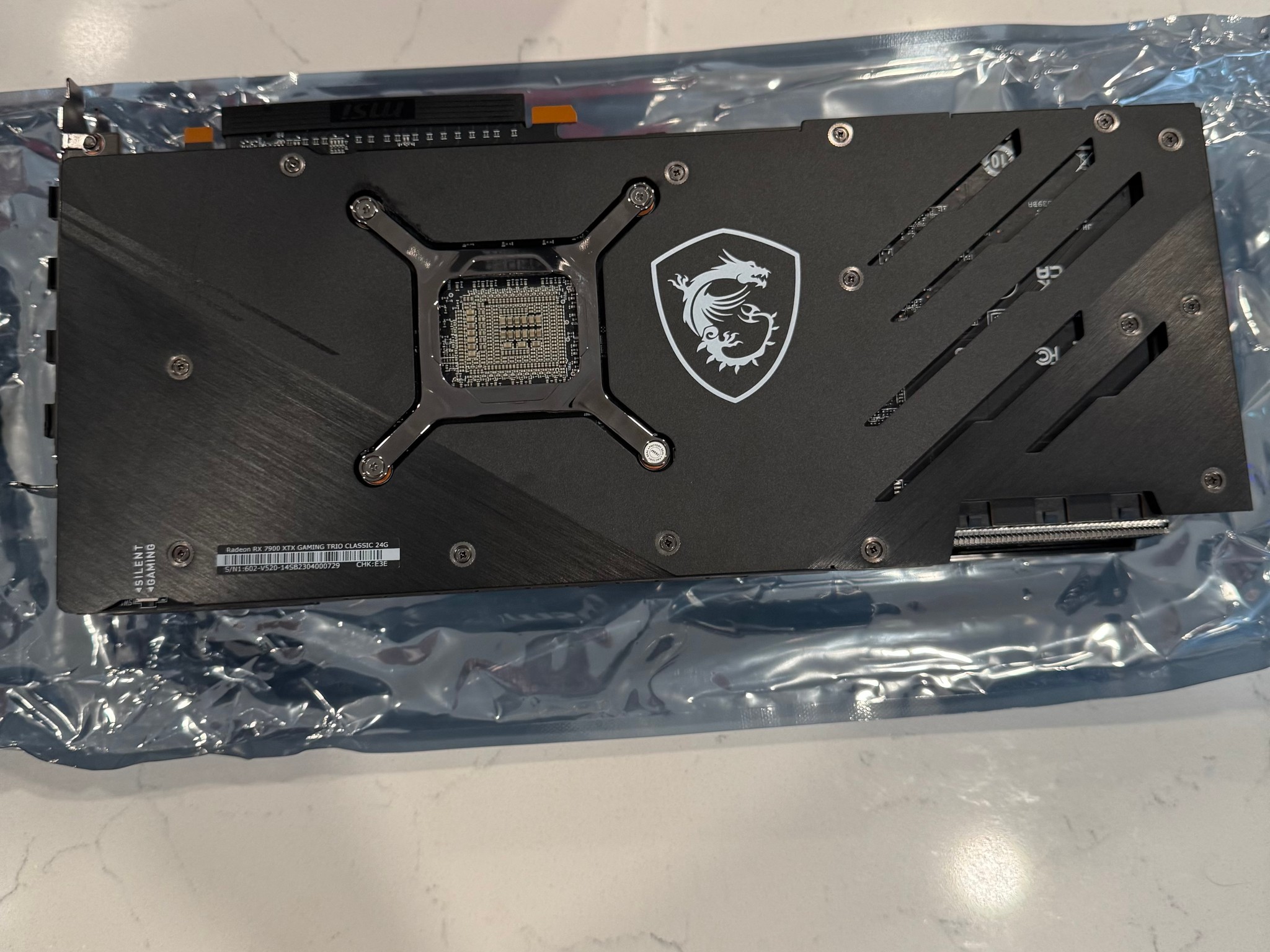 MSI Radeon AMD RX 7900 XTX GAMING TRIO CLASSIC 24G
