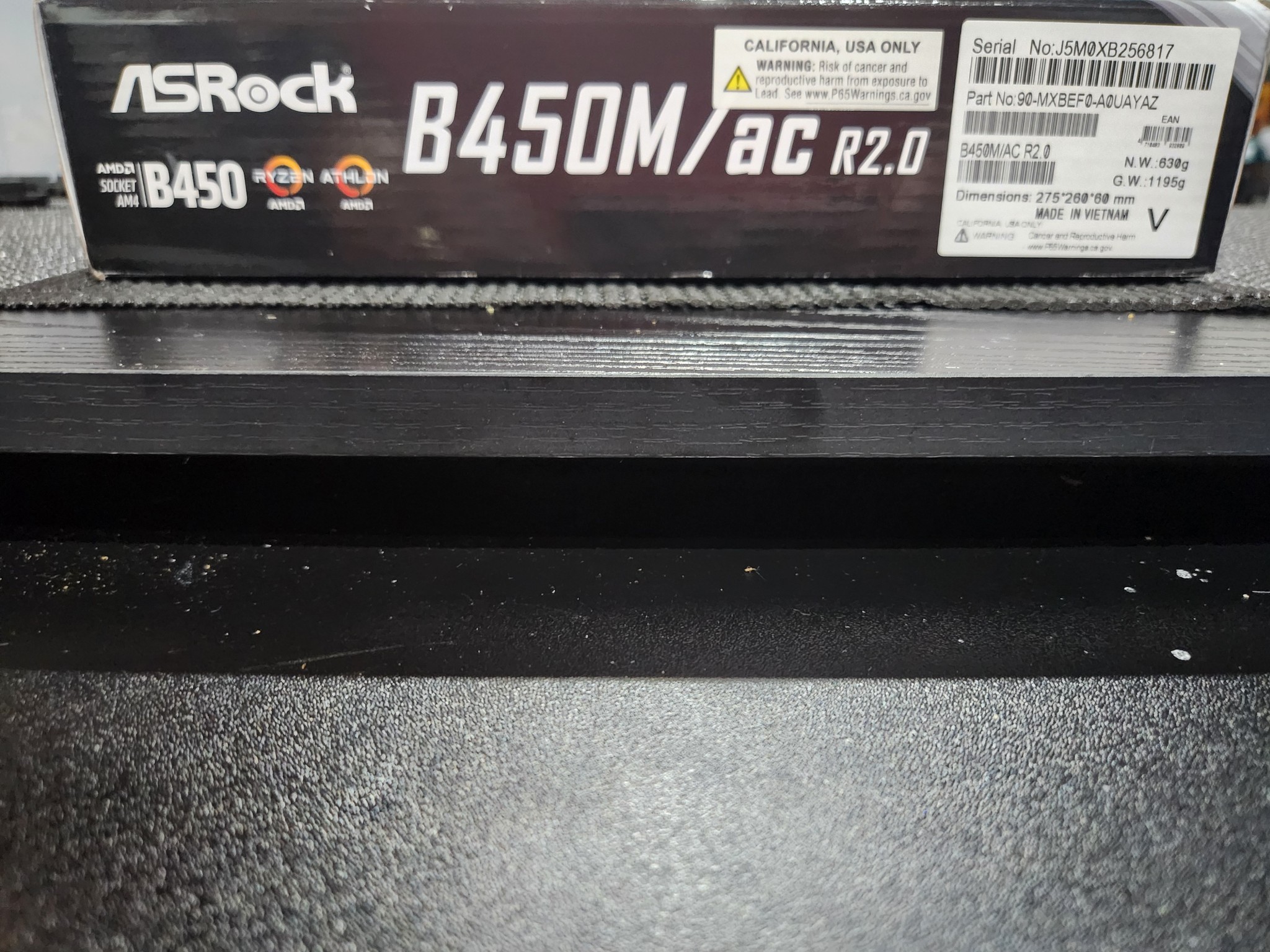 ASROCK B450M, RYZEN 5 5500, 16GB RAM WITH WRAITH STEALTH COOLER