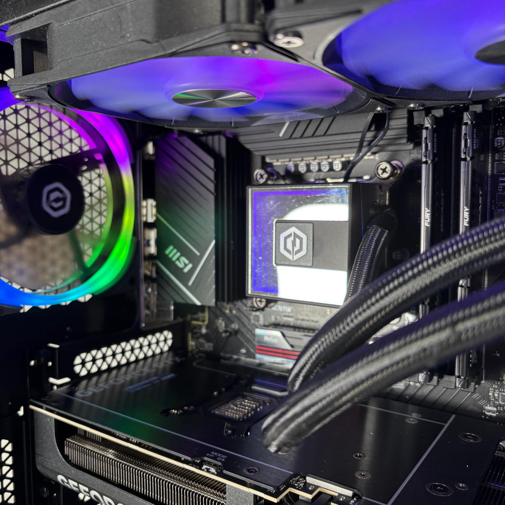 //Glacier Valley V3// - i7 14700KF, RTX 5070, 16GB DDR5, 1TB SSD by EXTPC