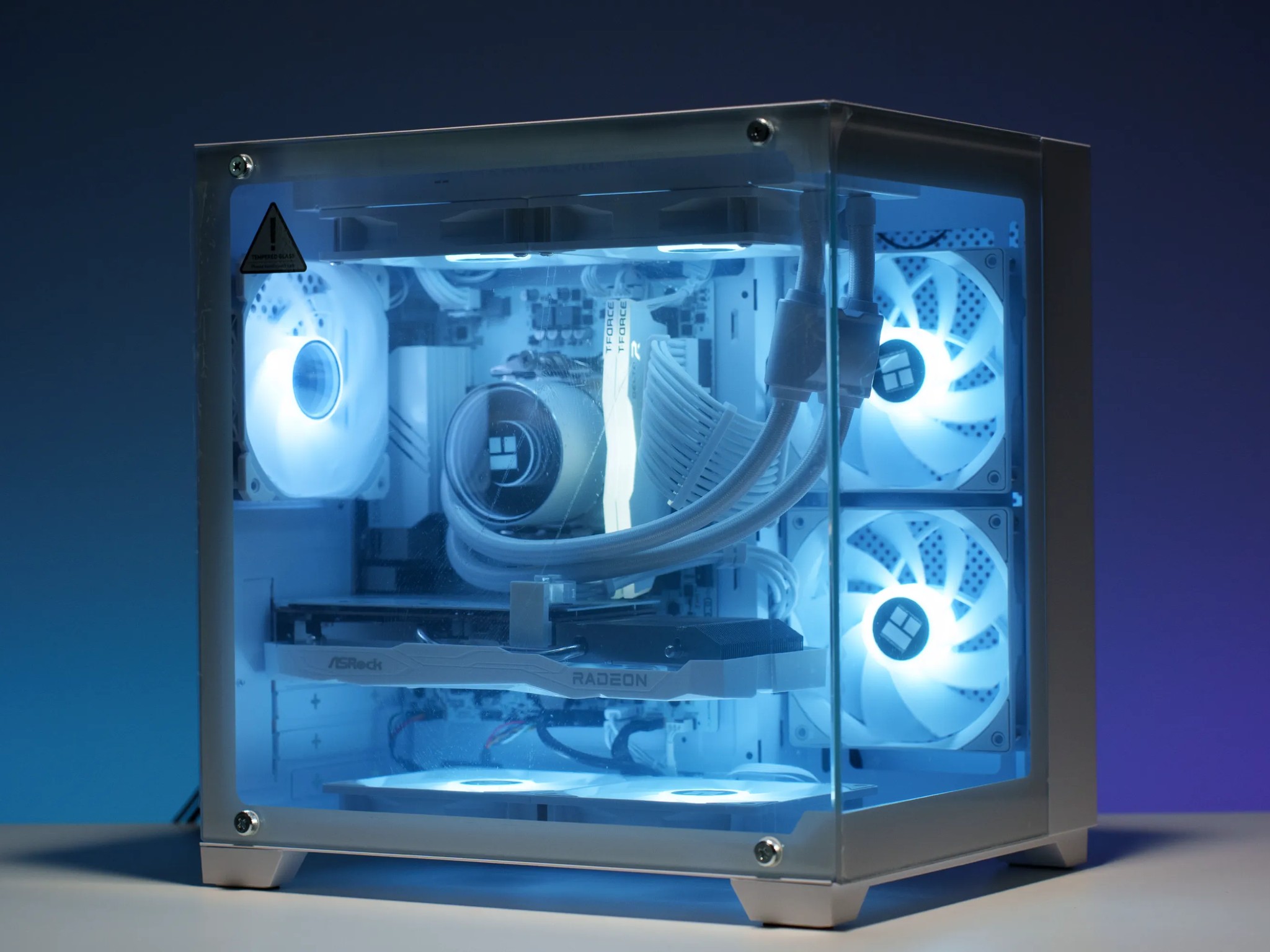 All White Gaming PC | Ryzen 5 5600x | RX 6600 | 16GB DDR4 3600MHz | 1TB m.2