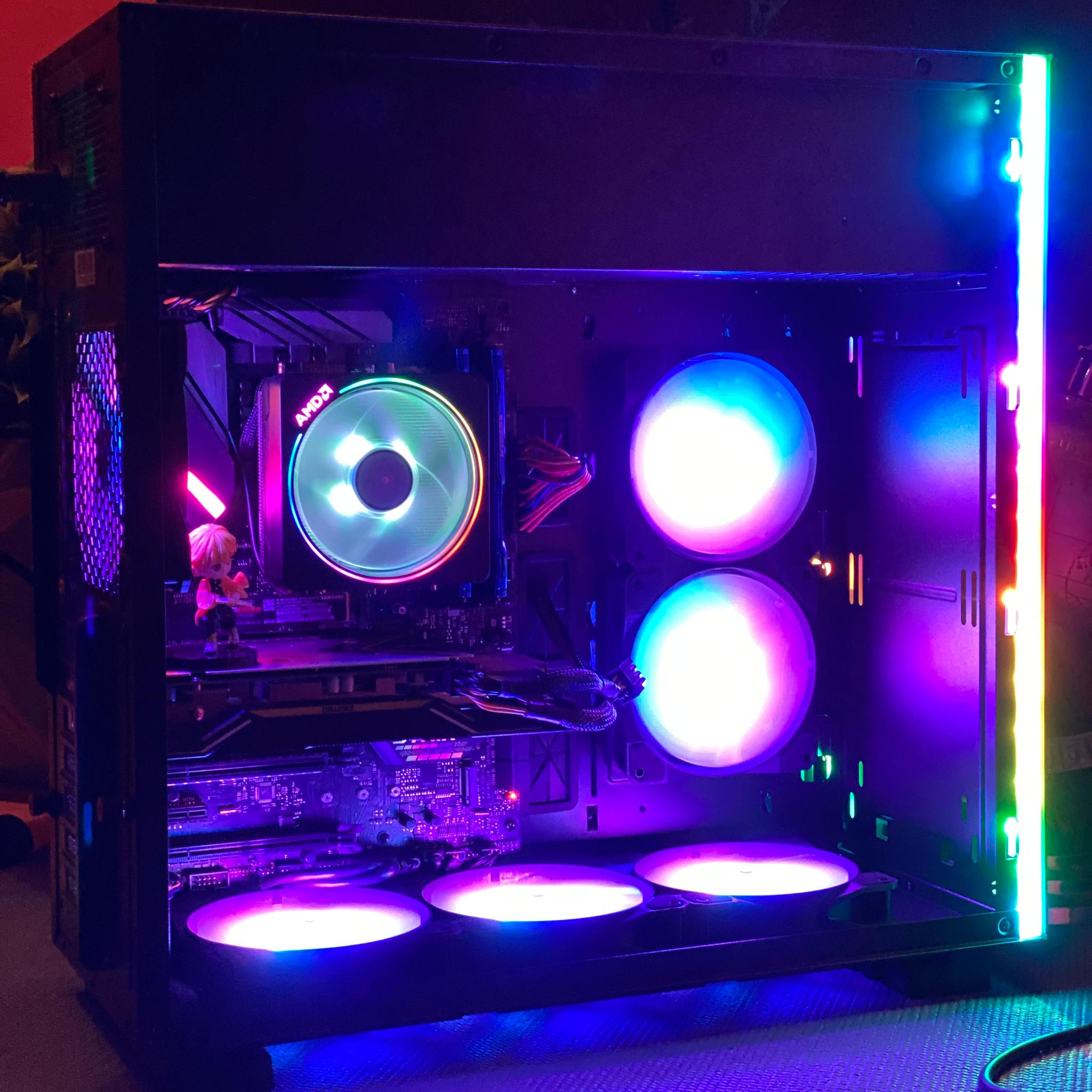 Shinjuku 新宿Lights | Ryzen 5| RX5500XT| 500GB 970EVO Samsung SSD| 16GB VENGEANCE DDR4| Windows 11 Pro
