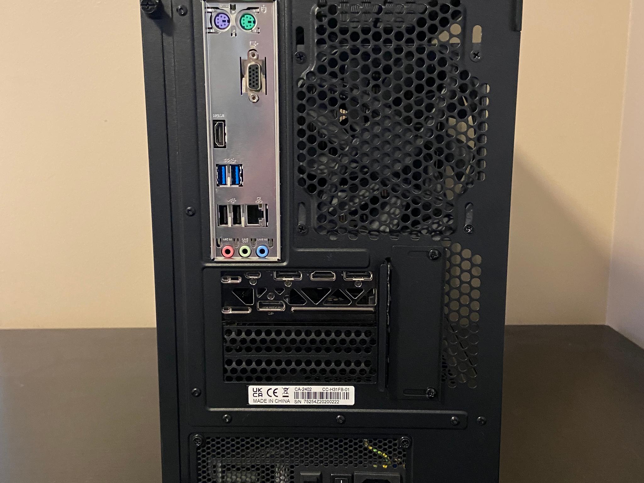 Intel i7-8700 Gaming PC | RTX 2070 | 32GB RAM | 1TB NVMe + 2TB SSD | NZXT H3 | Read To Play