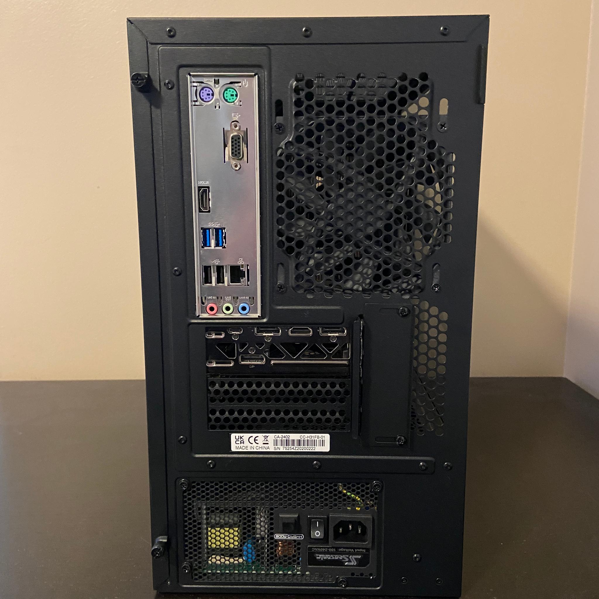 Intel i7-8700 Gaming PC | RTX 2070 | 32GB RAM | 1TB NVMe + 2TB SSD | NZXT H3 | Read To Play