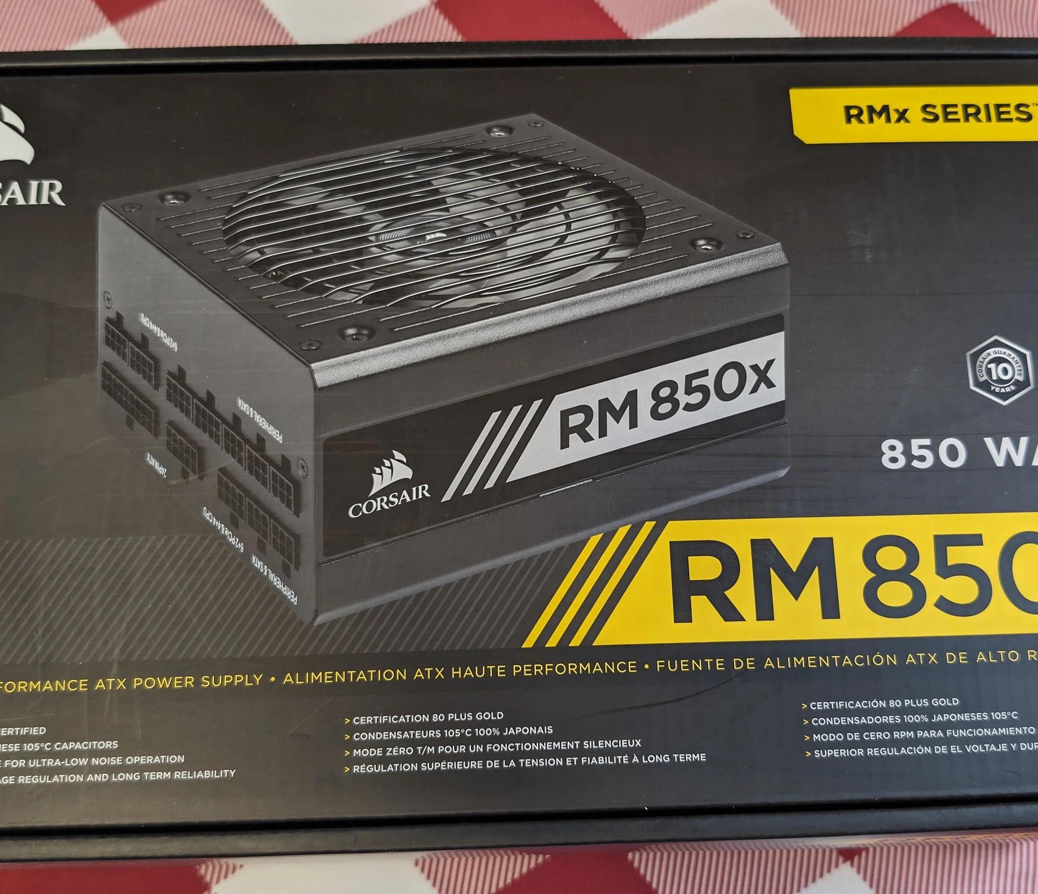 Corsair RM850X Fully Modular Power Supply w/ $350 worth of CableMod & Corsair Sleeved Cables