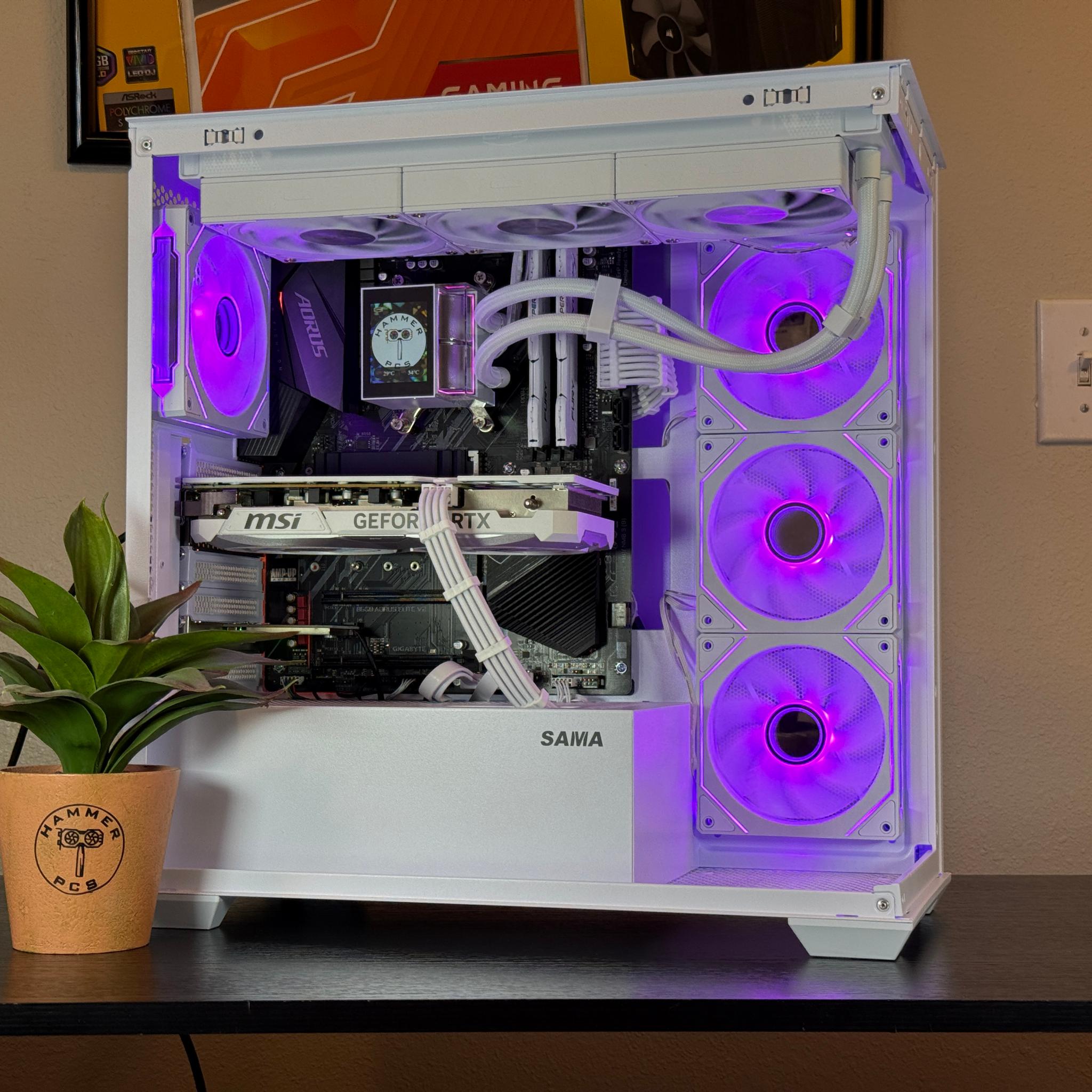 ☁️RTX 4070, Ryzen 7 5800X, 32gb RAM, 1TB NVMe SSD☁️| Gaming/Streaming PC | Customizable Screen!