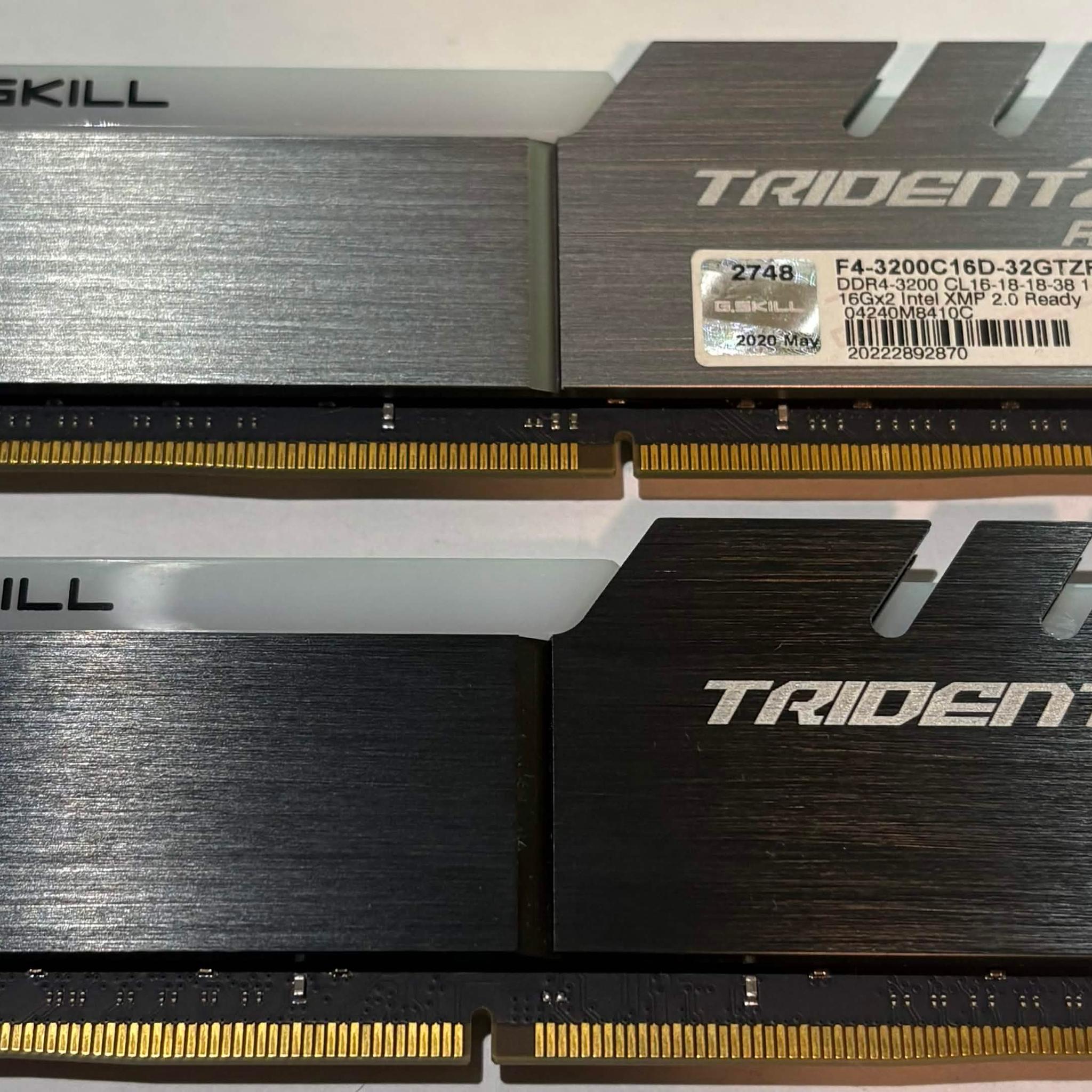 G.Skill Trident Z RGB 32GB DDR4 3200MHz RAM Kit
