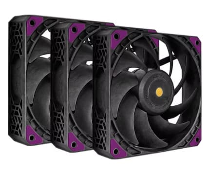 BNIB Super Flower MEGACOOL 120mm Fan, Triple-Pack, PWM, Computer Case Fan (SF-PF121-BK_3P)