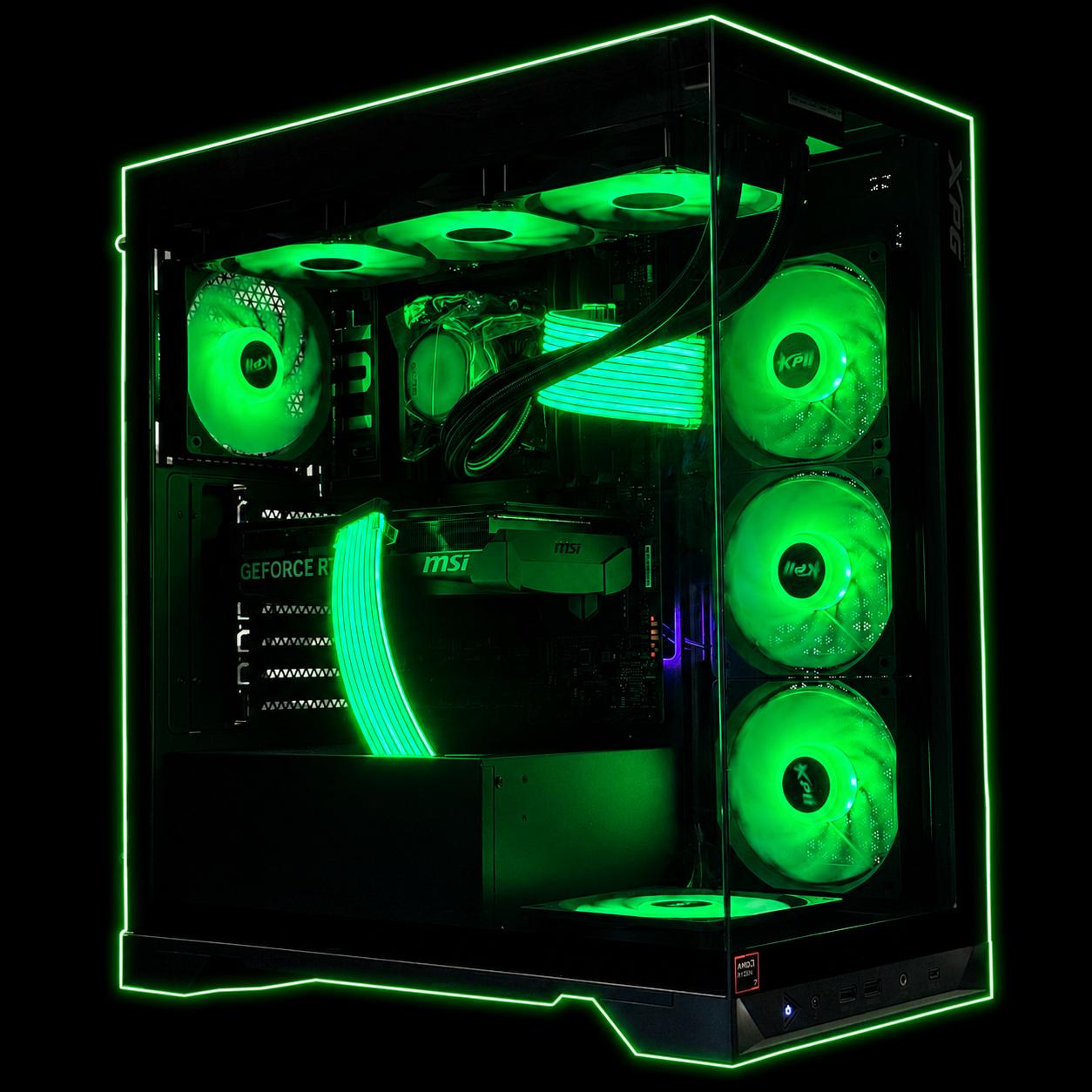 1440P Gaming Pc / Ryzen 7 9800X3D / 32GB DDR5 / RTX 5070 / 1TB SSD / X870 / New With Warranty