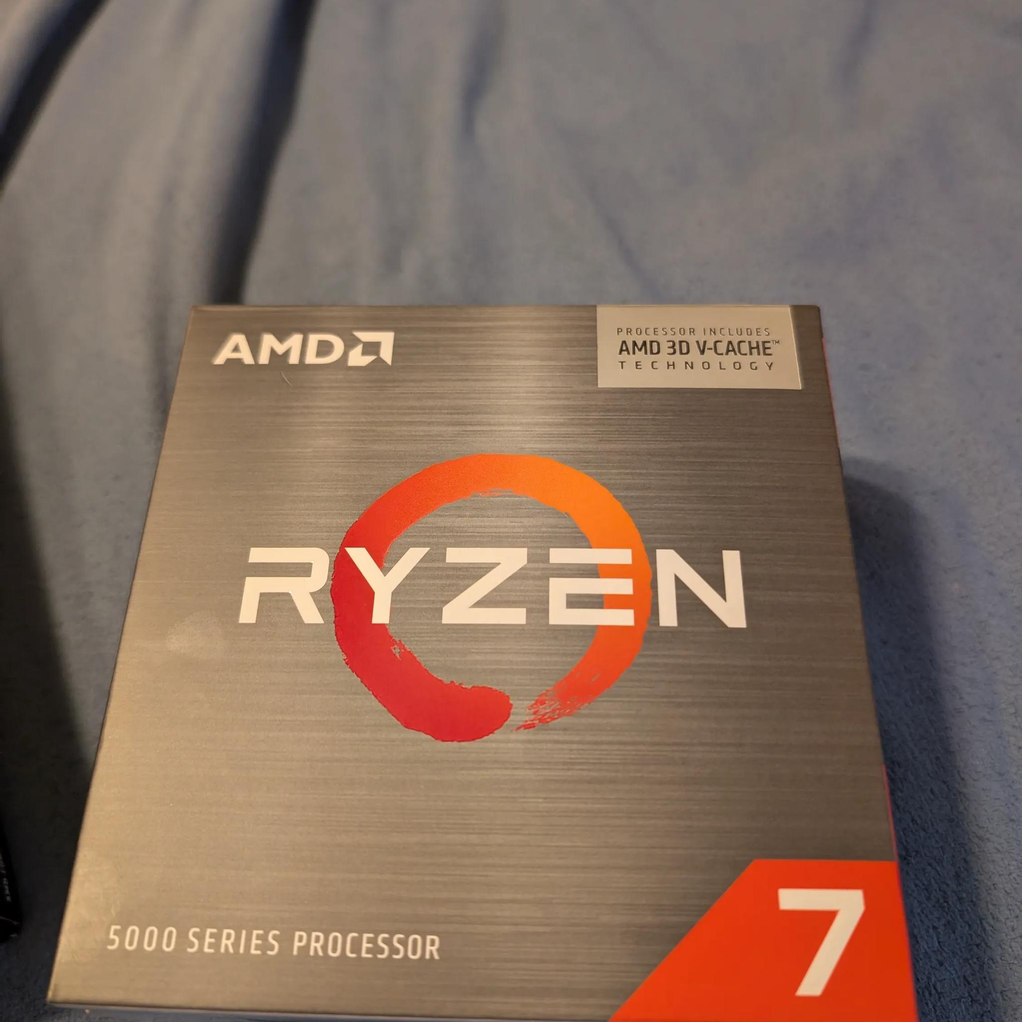 AMD Ryzen 7 5800X3D Processor (3.4GHz, 8 Cores, AM4)