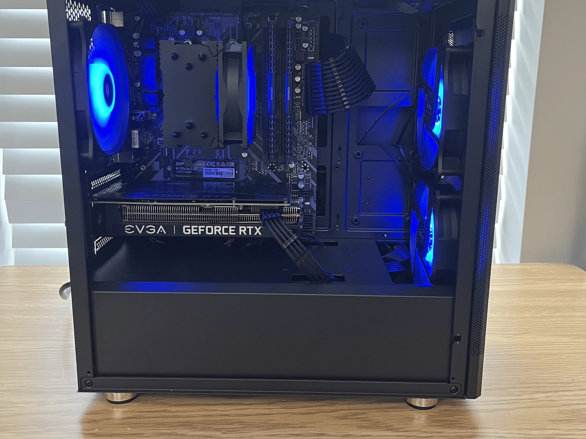 🔥⚫Black RGB Gaming PC | Ryzen 5 3600 | RTX 3060Ti | 32GB DDR4 | WiFi & BT ⚫🔥