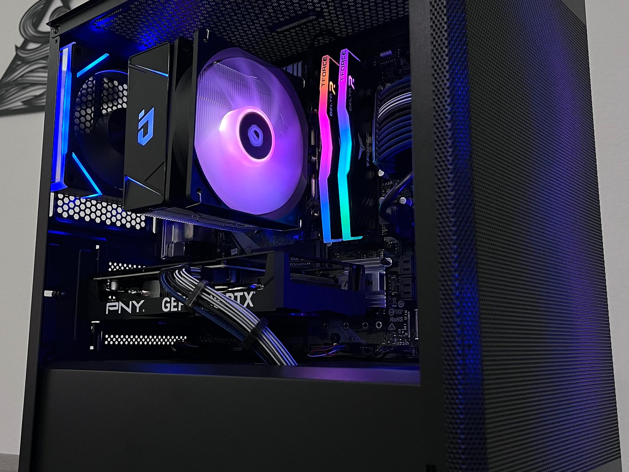 🌙 - Ryzen 5 5600 | RTX 4060 - MidnightBlu v1 - 🌙
