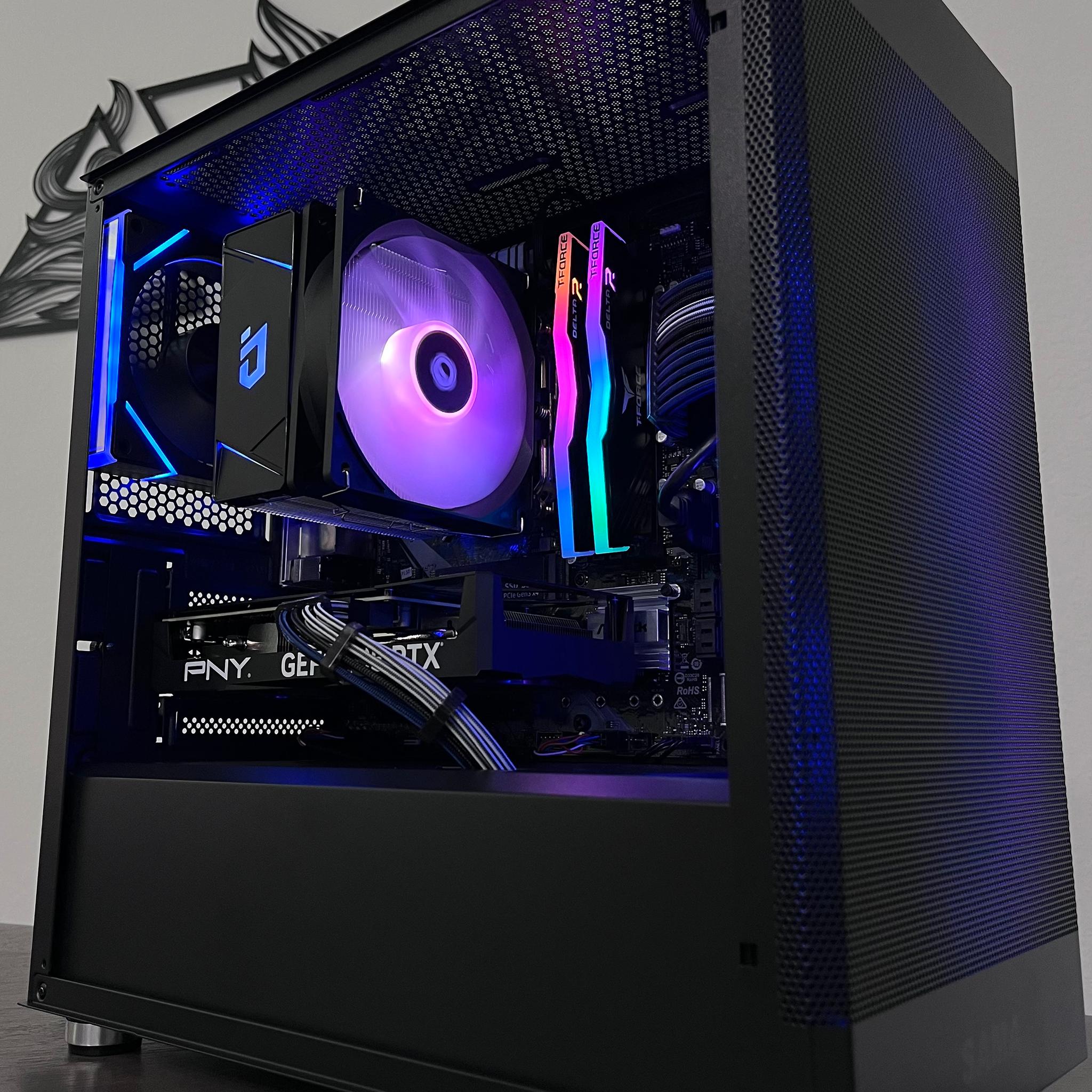 🌙 - Ryzen 5 5600 | RTX 4060 - MidnightBlu v1 - 🌙