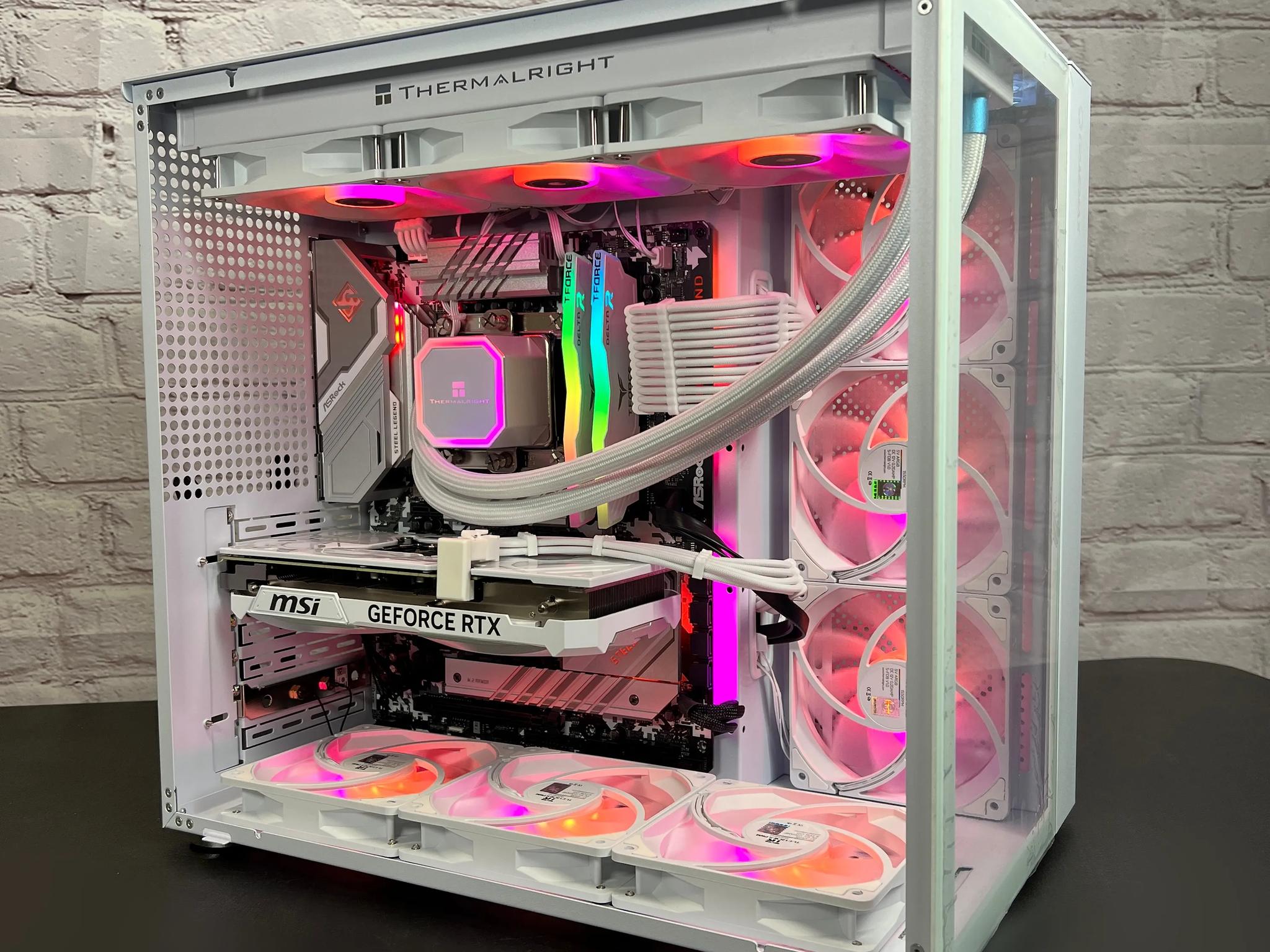 Intel i5 13600K RTX 4070 32GB RAM 1TB M.2 Wifi 6 Win11 Pro Gaming PC