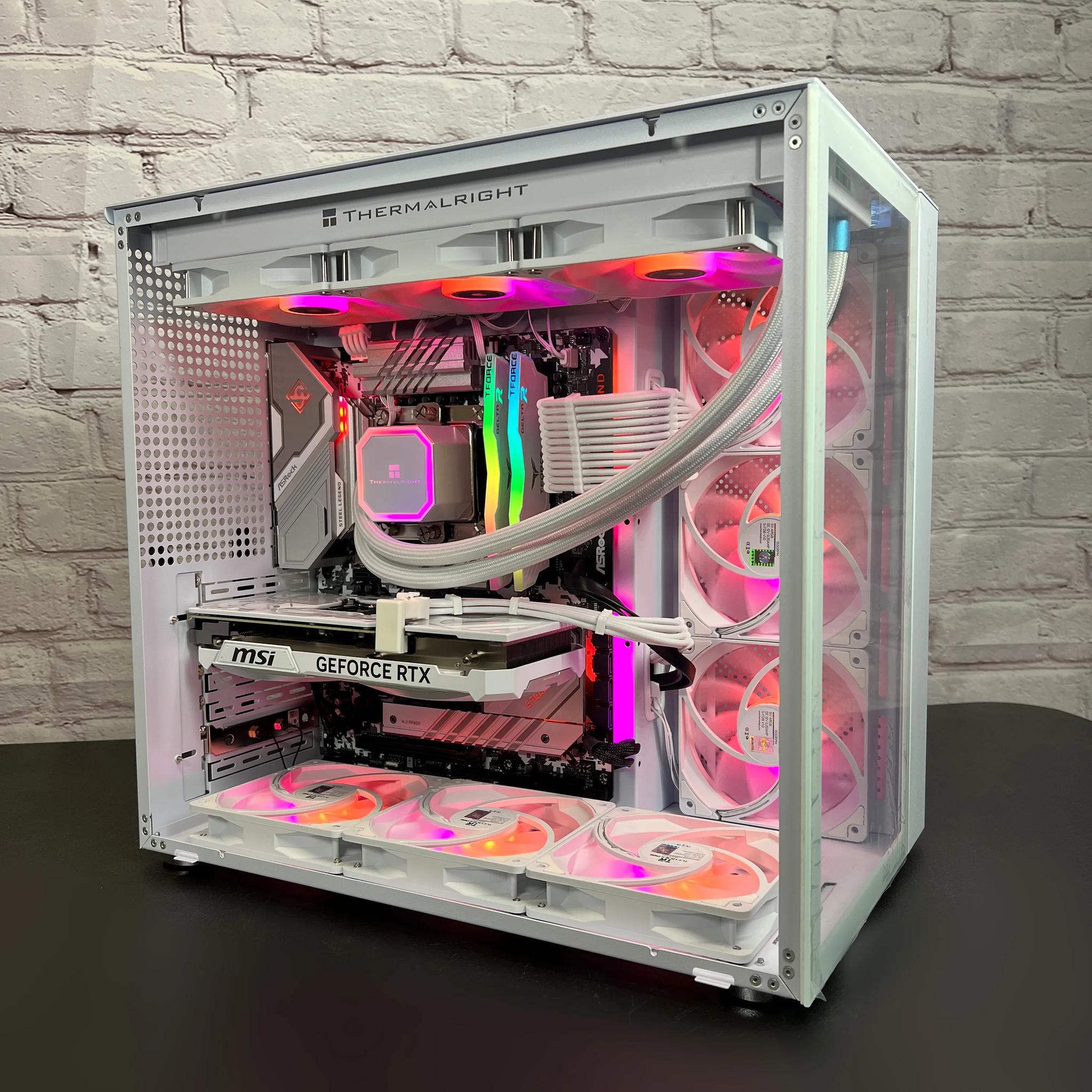 Intel i5 13600K RTX 4070 32GB RAM 1TB M.2 Wifi 6 Win11 Pro Gaming PC