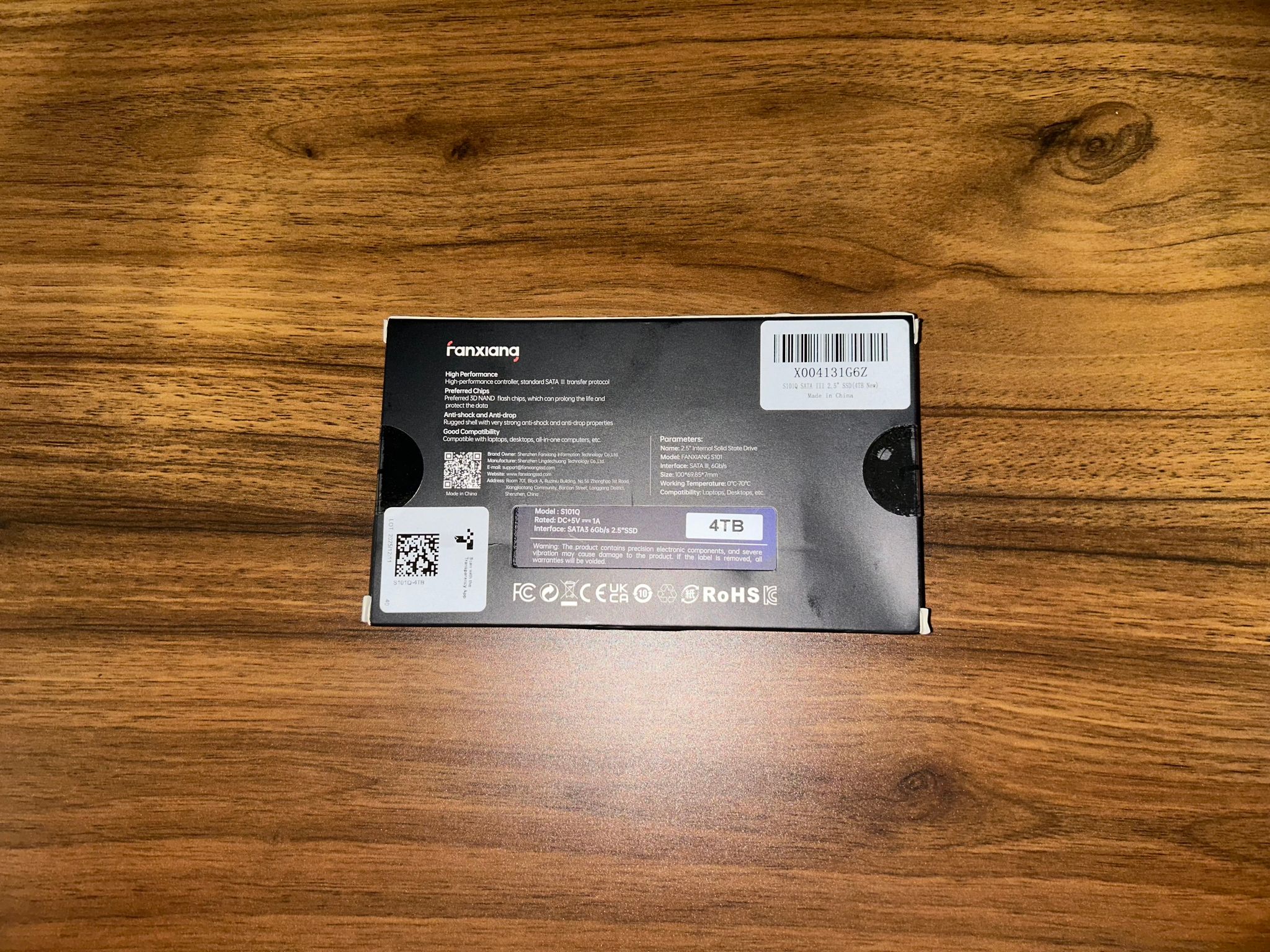 Fanxiang S101 SSD 2.5” Solid State Drive