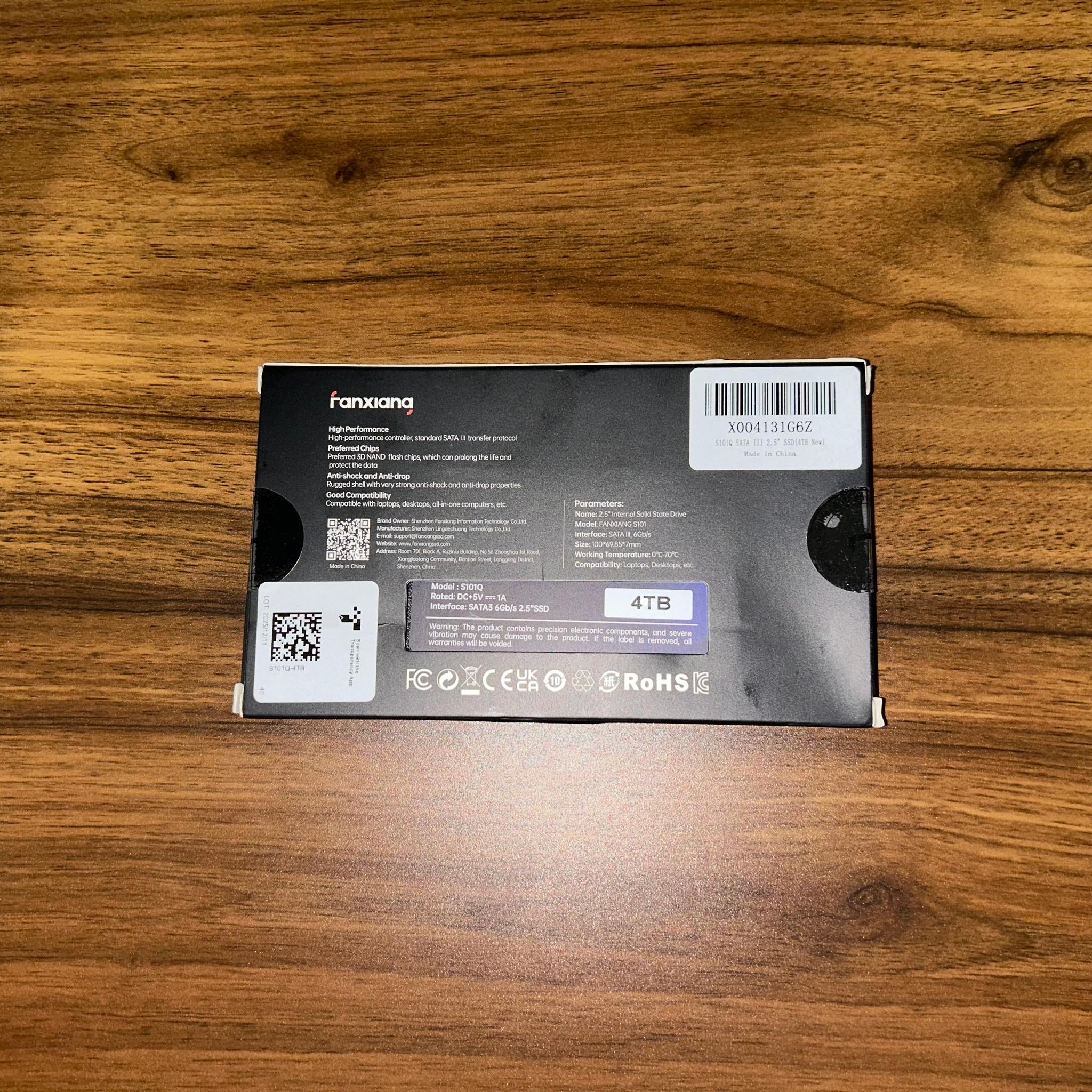 Fanxiang S101 SSD 2.5” Solid State Drive
