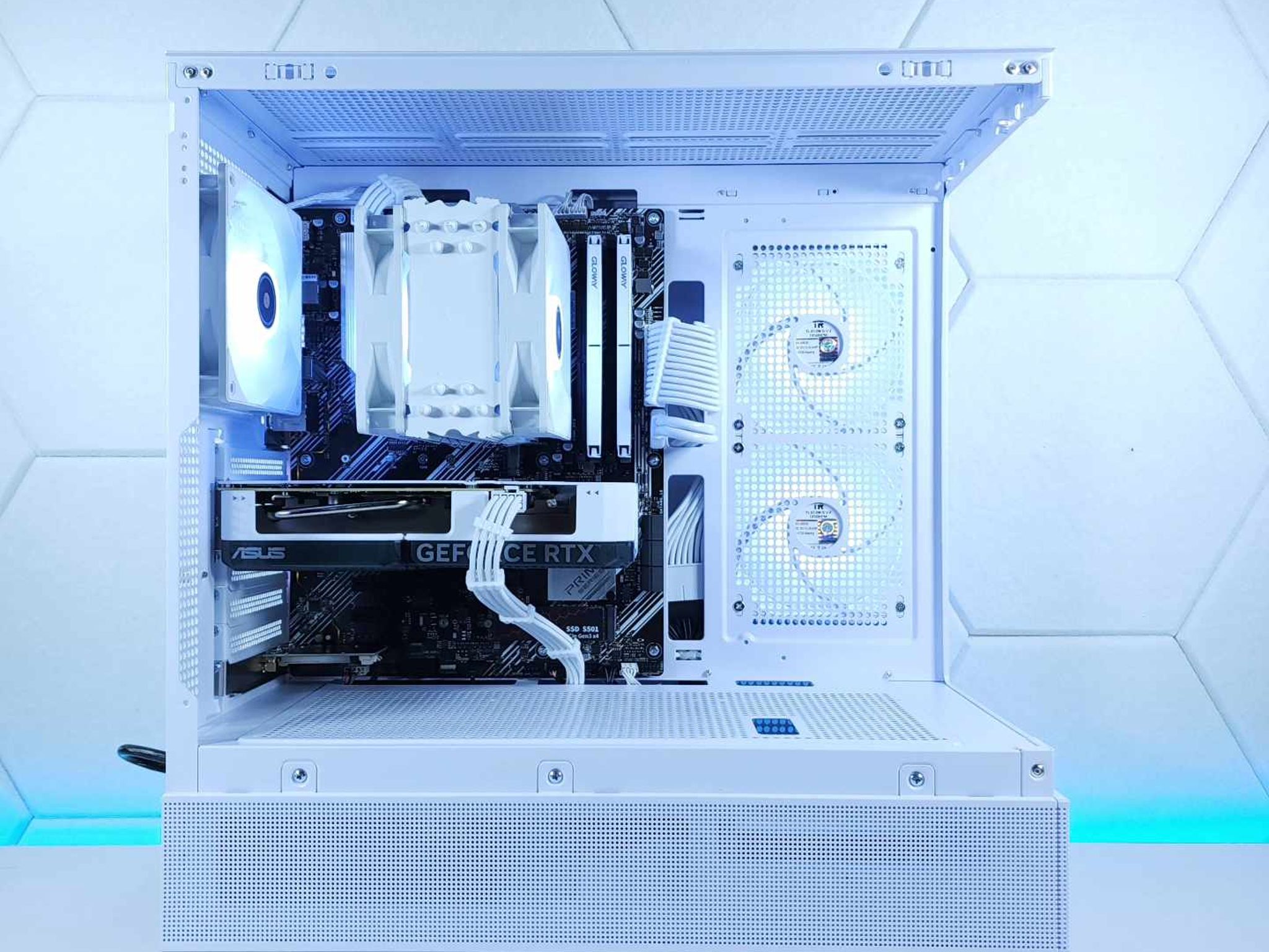 🤍🤍RTX 4060Ti || Ryzen 7 5700G || 1TB NVMe SSD || 32GB 3200MHz