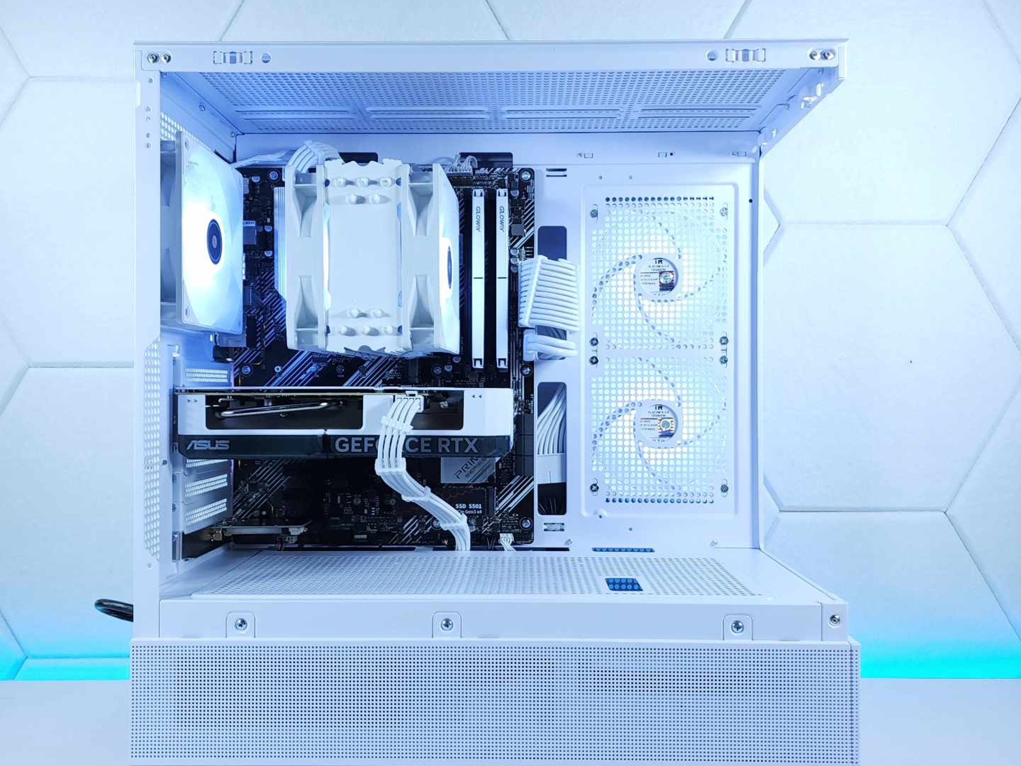 🤍🤍RTX 4060Ti || Ryzen 7 5700G || 1TB NVMe SSD || 32GB 3200MHz