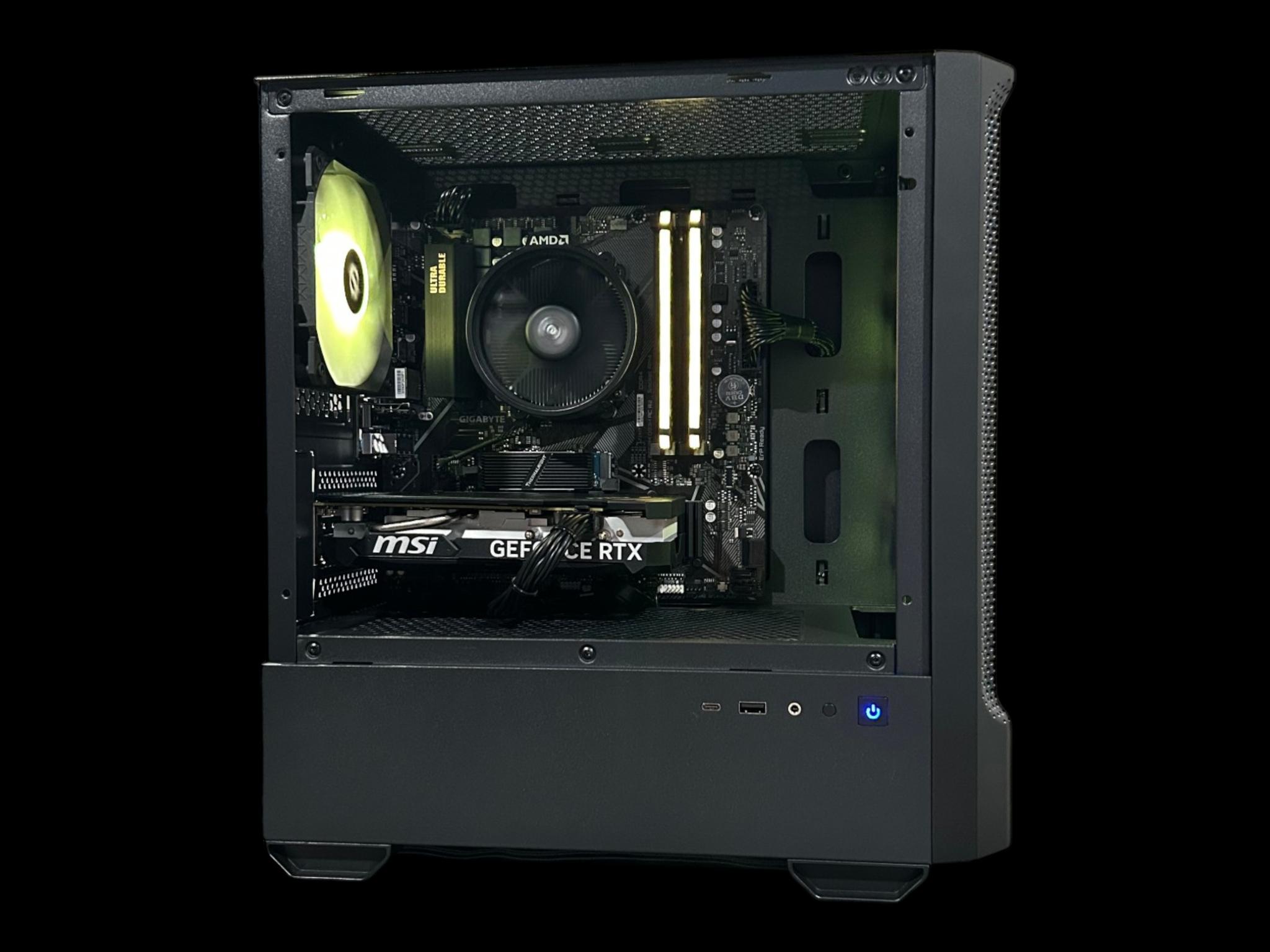 RTX 4060 | Ryzen 5 5500 | 16GB DDR4 | 1TB NVMe | WI-FI | The Sentry RTX