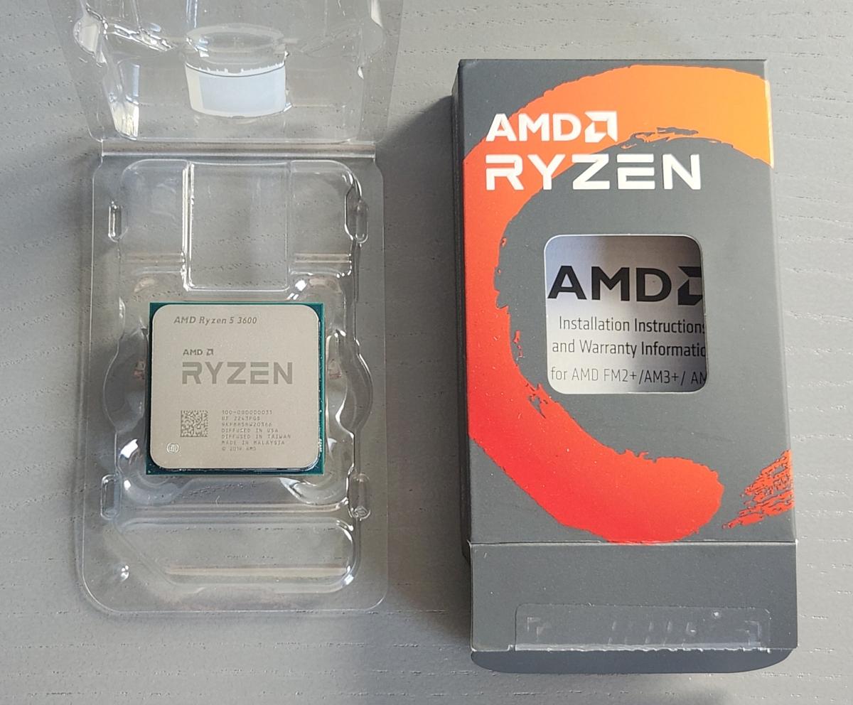 AMD Ryzen 5 3600 boxed w/o Cooler