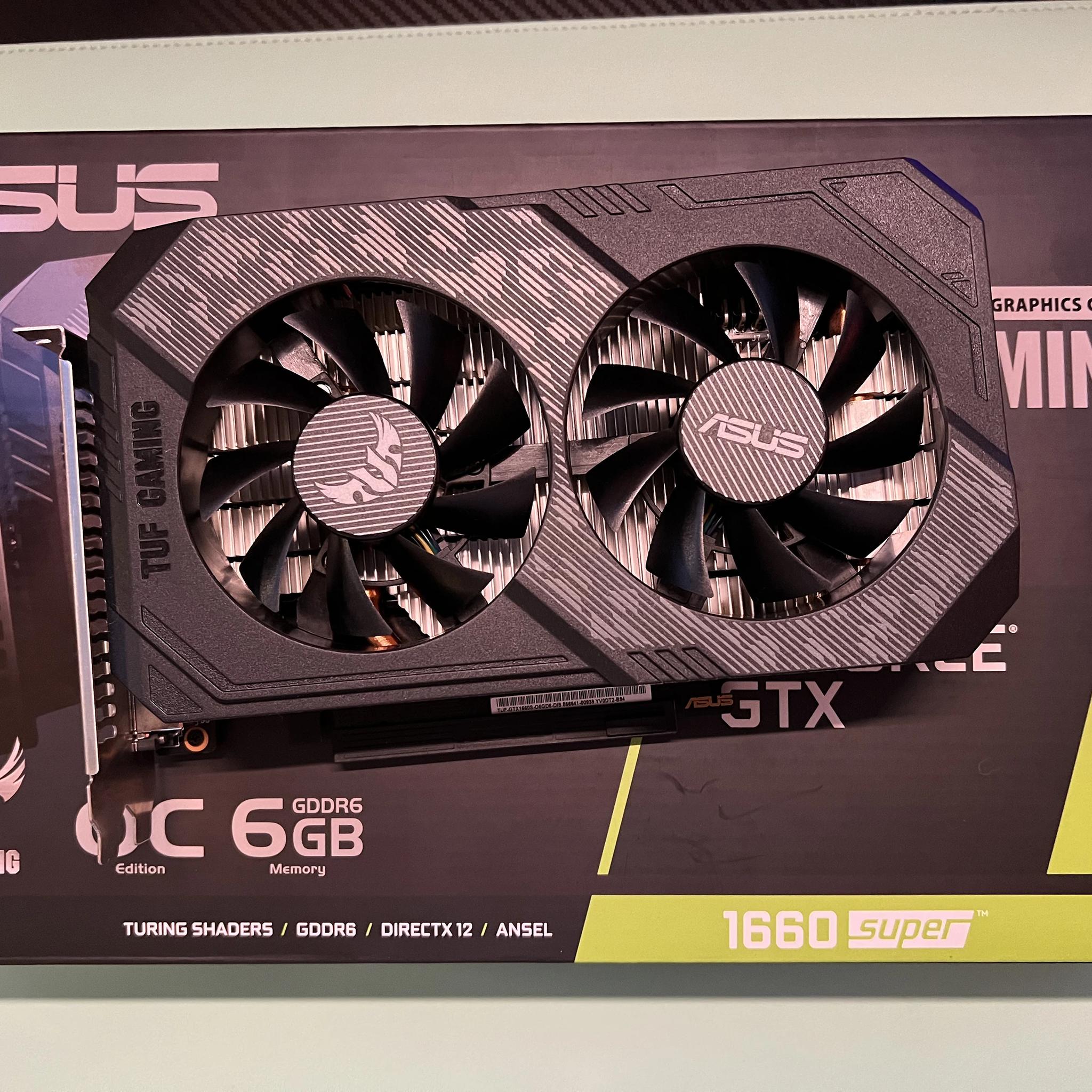 ASUS TUF GTX 1660 SUPER - Very Good Condition!