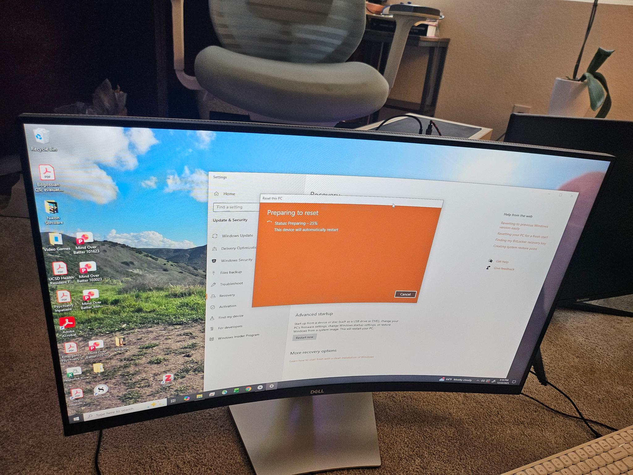 Dell 32in Curved FHD Monitor S3222HN