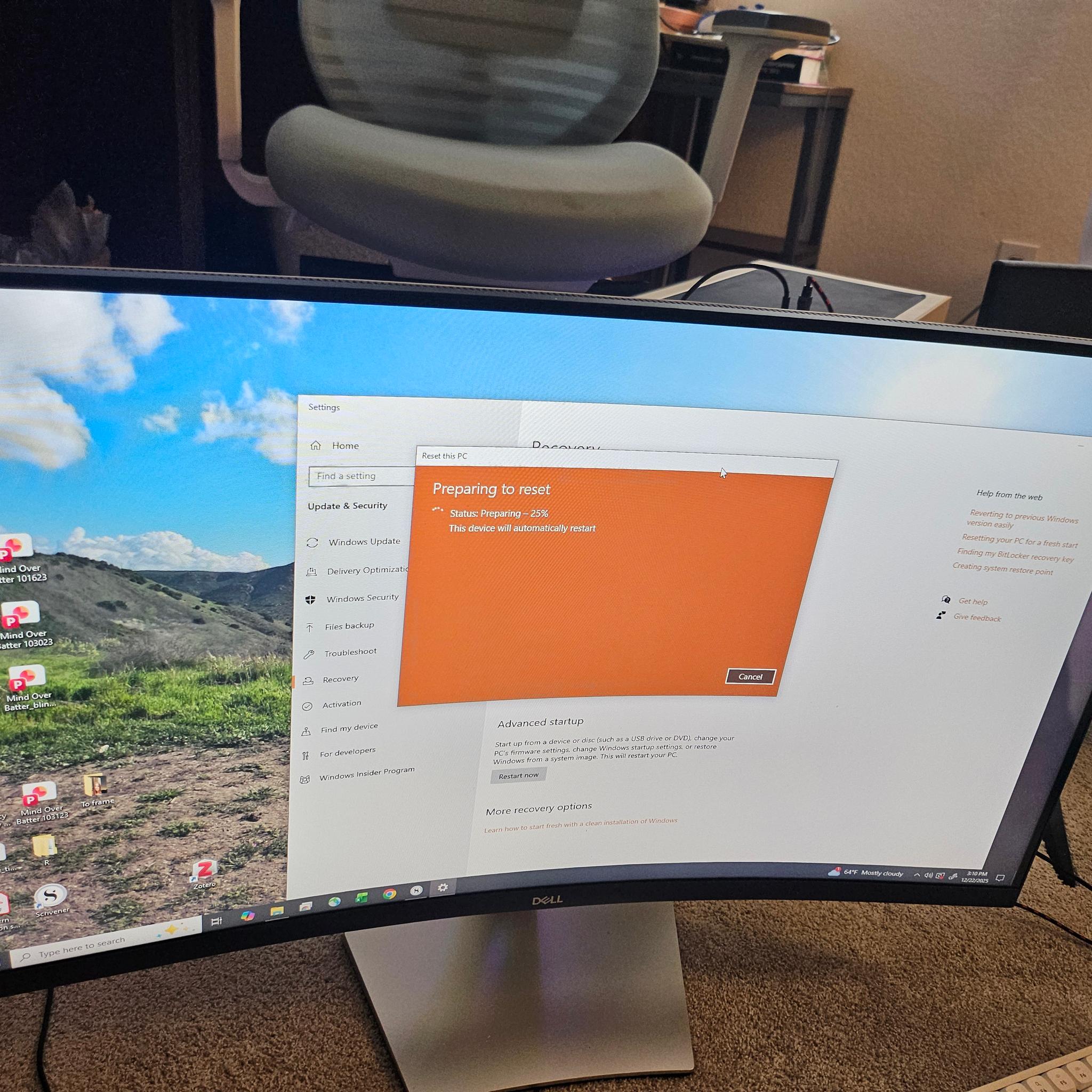 Dell 32in Curved FHD Monitor S3222HN
