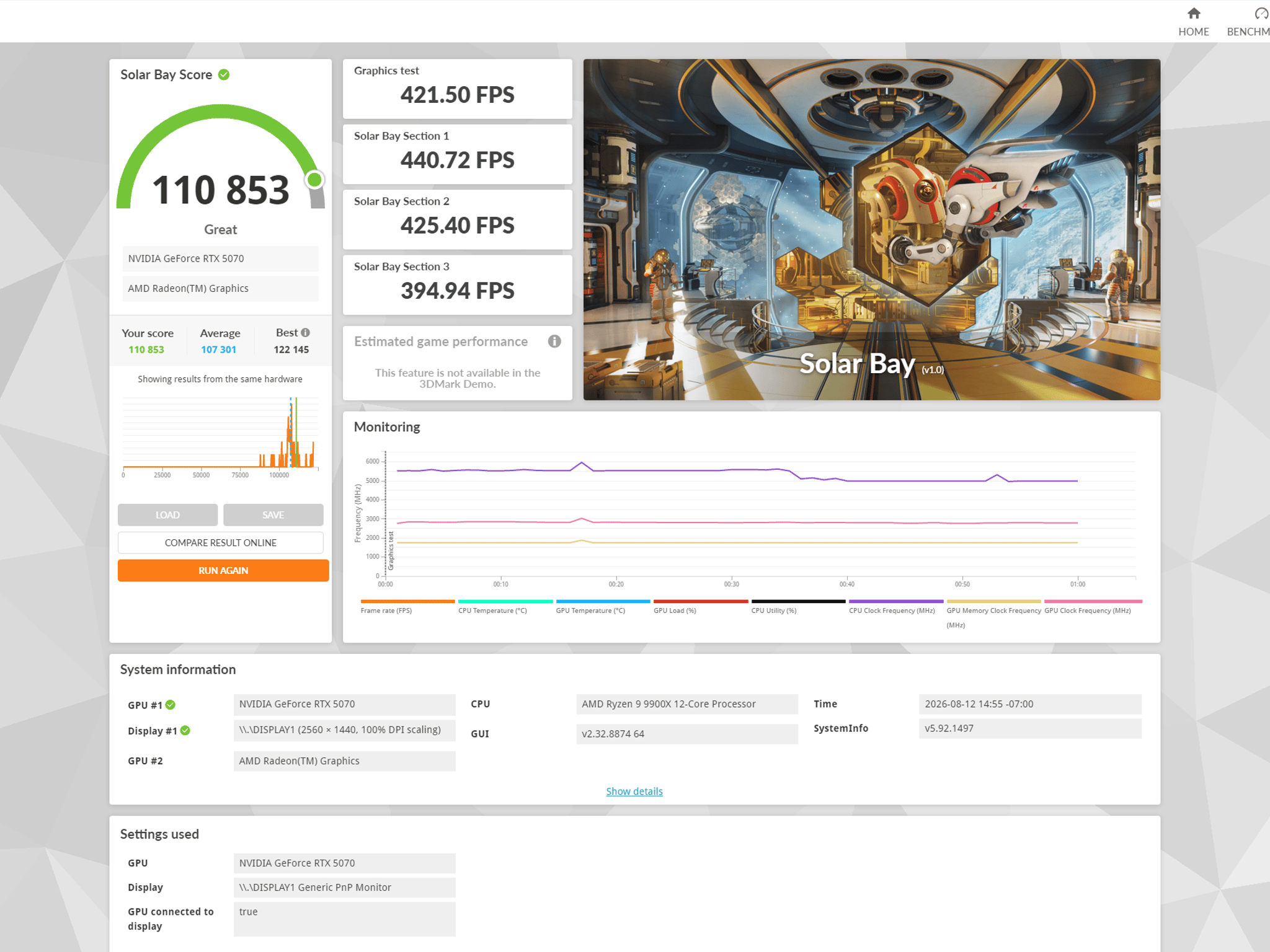 MSI GeForce RTX 5070 12G SHADOW 3X OC