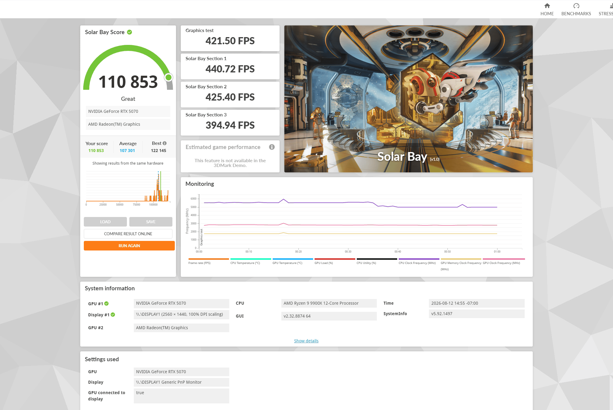 MSI GeForce RTX 5070 12G SHADOW 3X OC