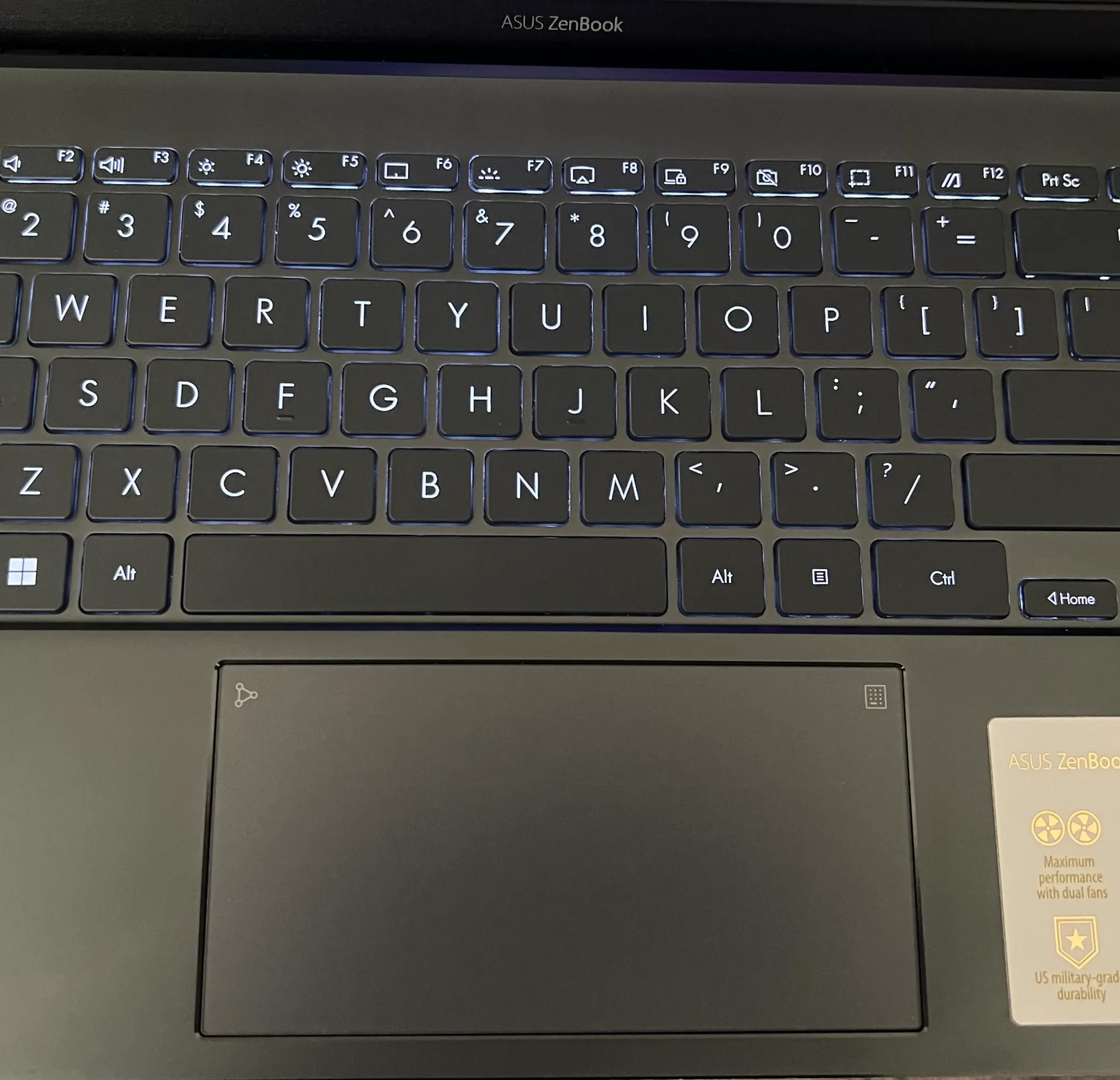 Asus Zenbook 14 AMD Ryzen 5900x 16GB RAM 1TB Gray