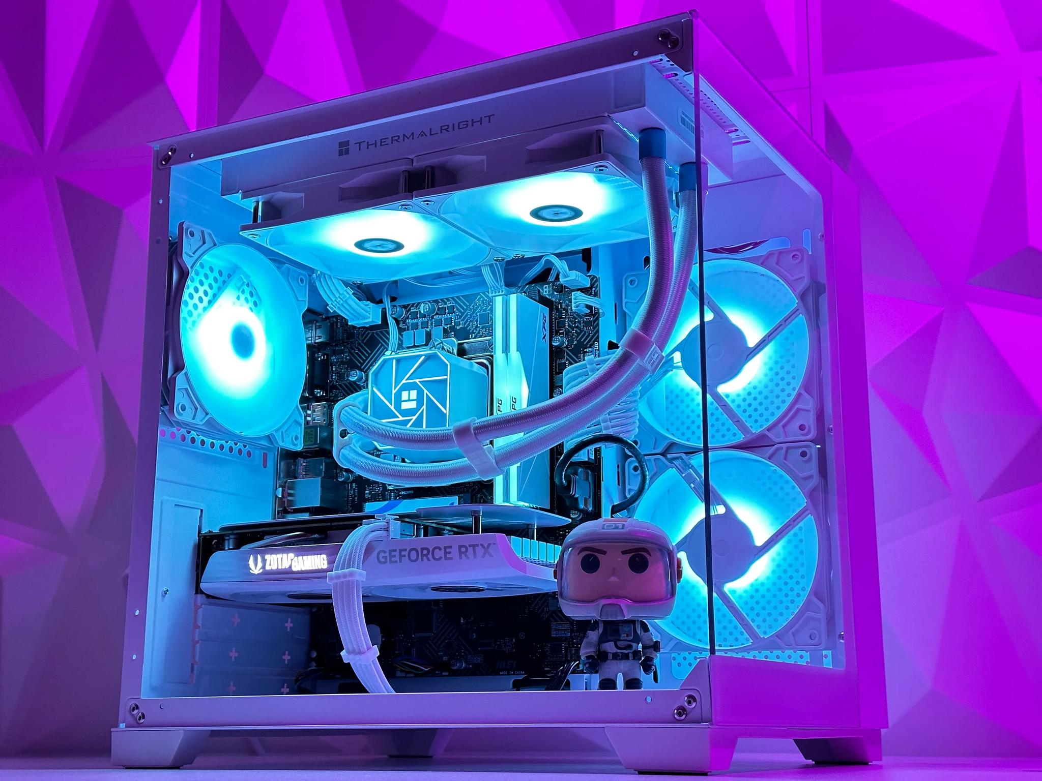 🚀👨🏻‍🚀🌟👨‍🚀Buzz ||Liquid Cooled Gaming PC❄️Nvidia RTX 4060 8GB❄️AMD Ryzen 7 5700G❄️16GB DDR4