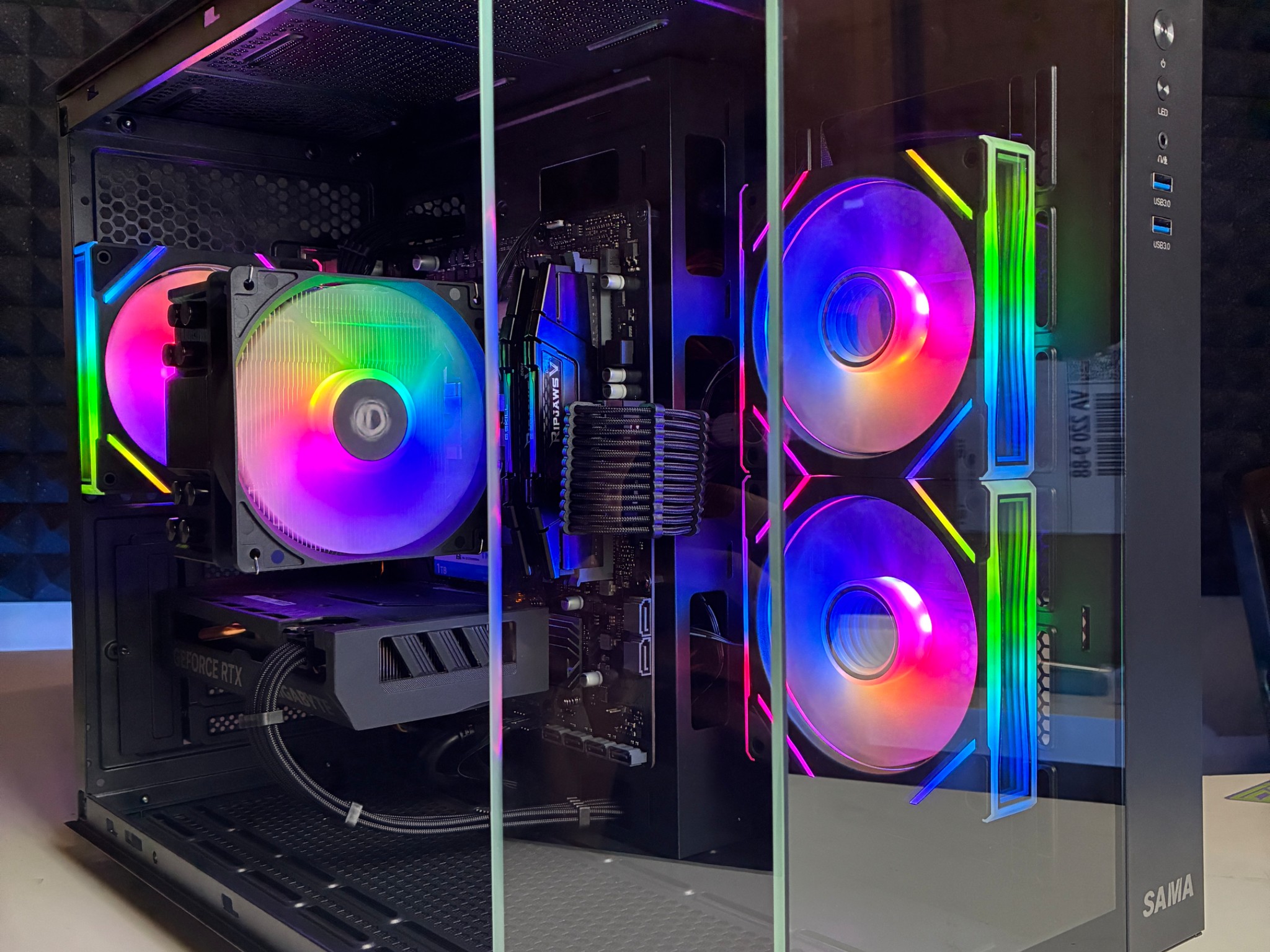 ⚫ Ryzen 5 5600/RTX 4060 Gaming PC ⚫