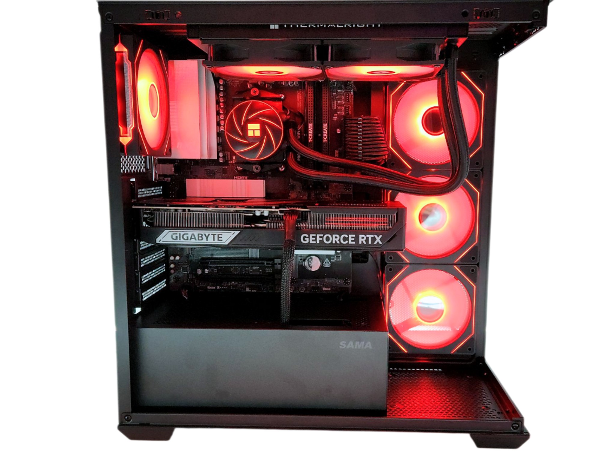 💣 Grenade 🪖: RTX 5070 TI | Ryzen 9600X | 32GB DDR5 RAM | 2TB SSD | 6 RGB Fans | Black Gaming PC