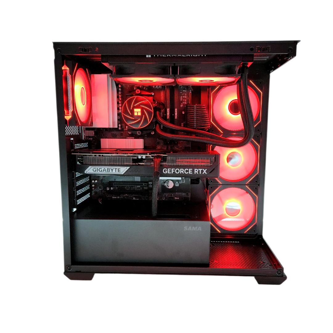 💣 Grenade 🪖: RTX 5070 TI | Ryzen 9600X | 32GB DDR5 RAM | 2TB SSD | 6 RGB Fans | Black Gaming PC
