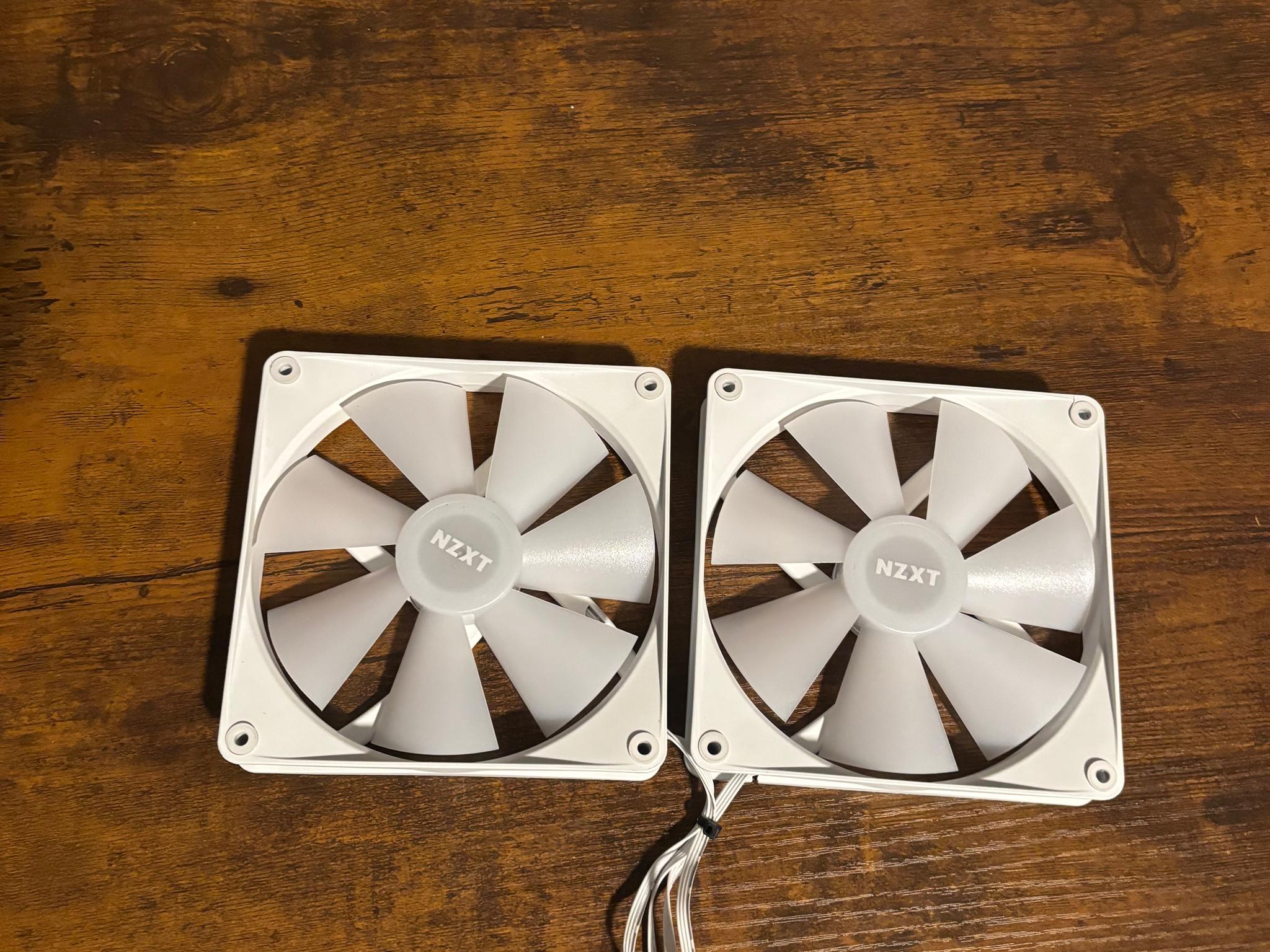 ⚪️ NZXT RGB FANS