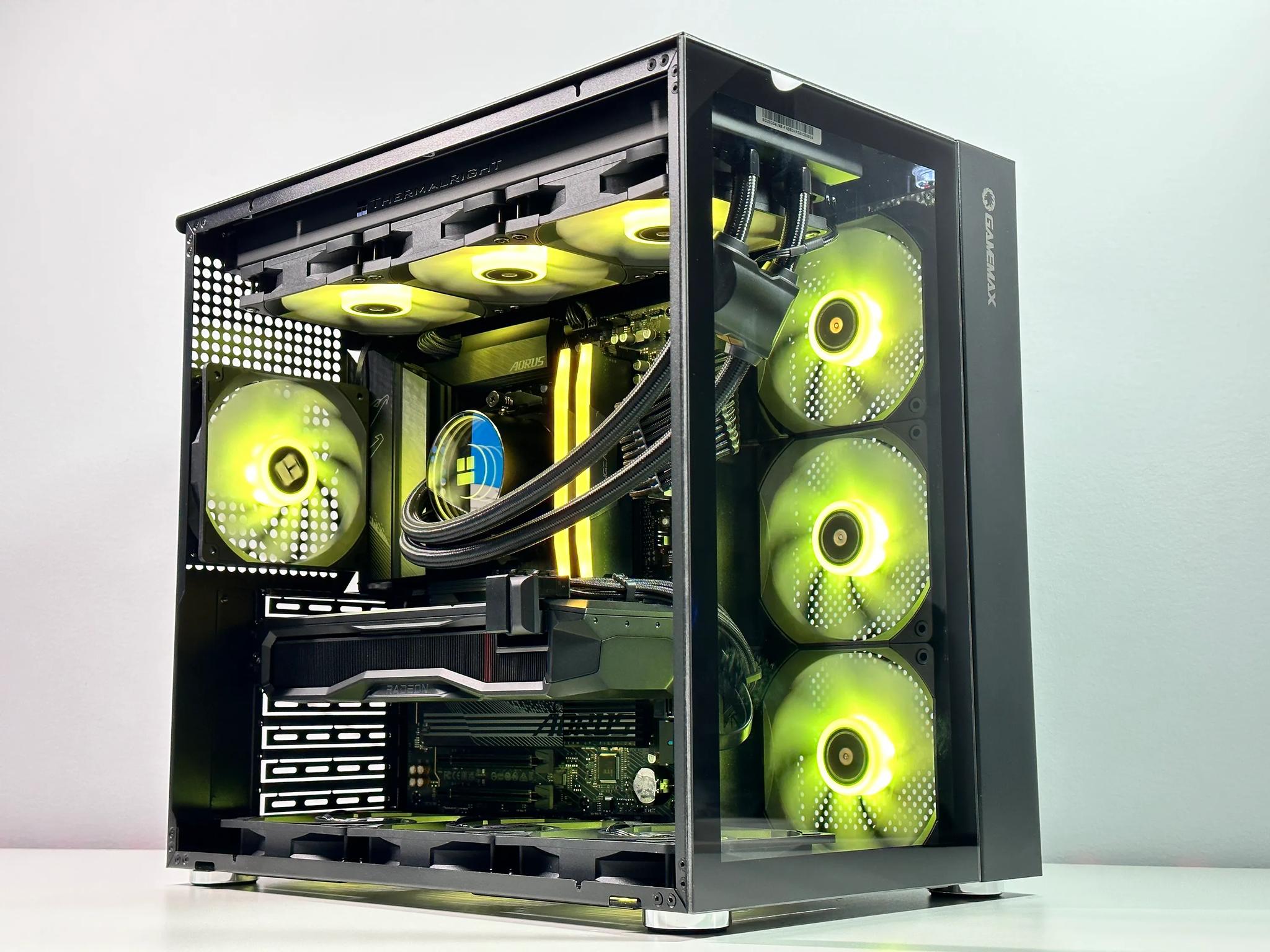 ⚫🤖⚔️ Darth Vader🌌AMD RX 7900 XT 20GB🌌Ryzen 7 7700X🌌32GB DDR5 🌌2TB NVME SSD