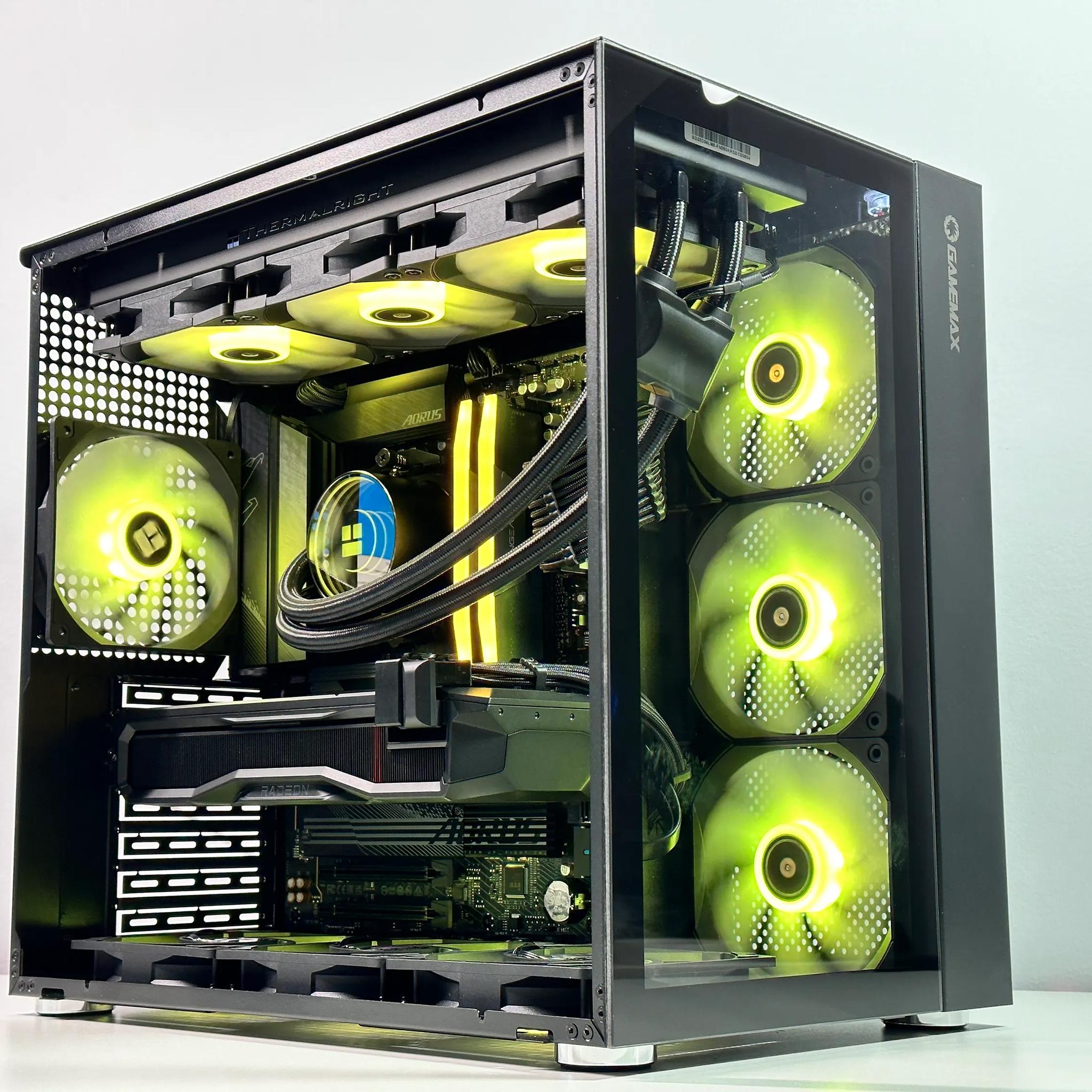 ⚫🤖⚔️ Darth Vader🌌AMD RX 7900 XT 20GB🌌Ryzen 7 7700X🌌32GB DDR5 🌌2TB NVME SSD