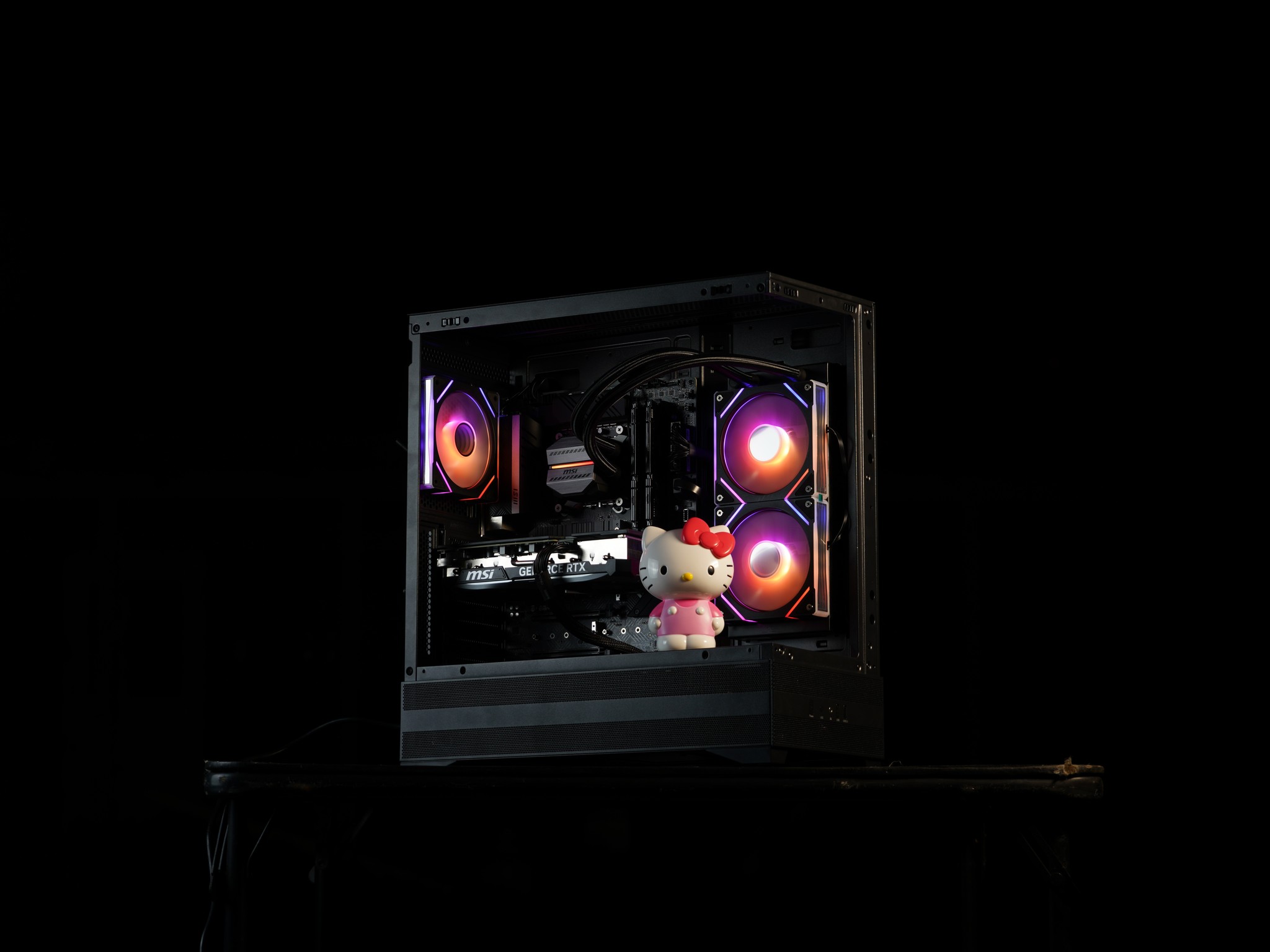 🦾 медуза - RTX 4070Ti | Intel Core i7 13700F | 32GB DDR5 | 1TB | WiFi/BT Gaming PC 🪖
