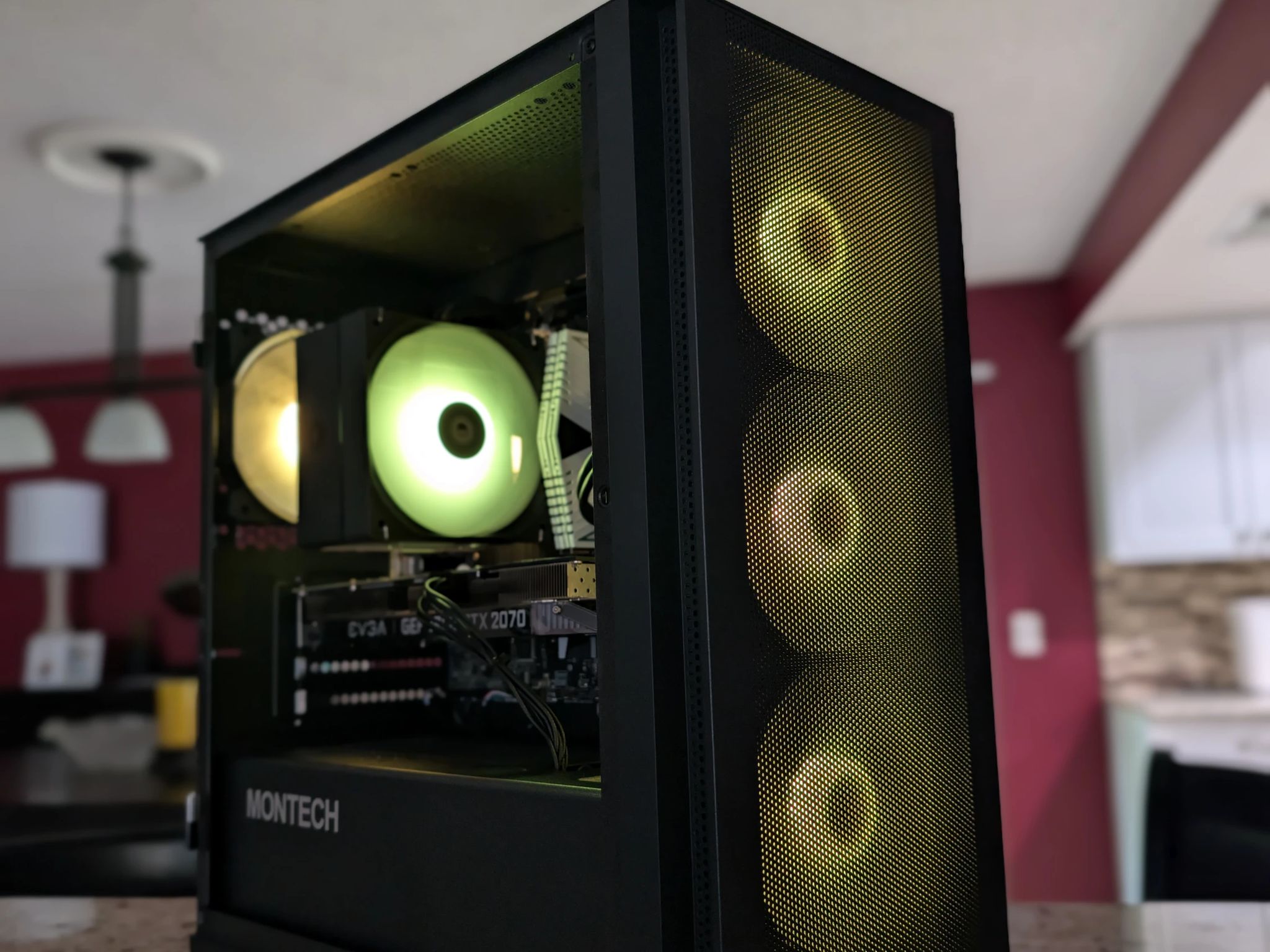 FAST RTX 2070 + i5 Custom RGB Gaming PC