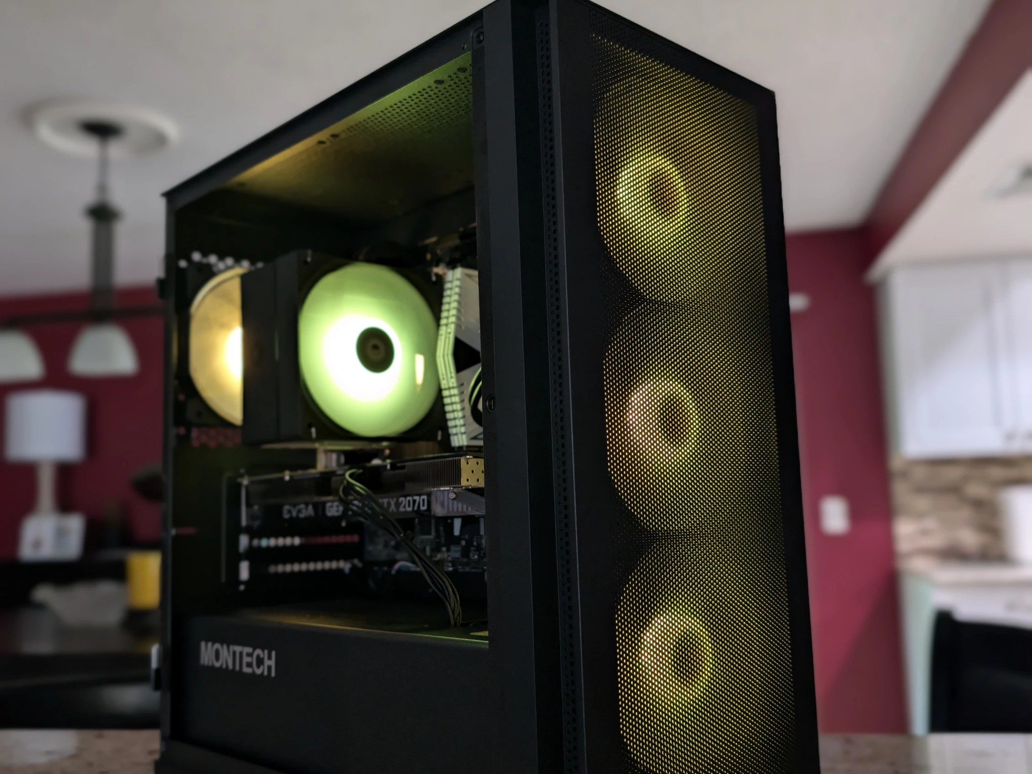 FAST RTX 2070 + i5 Custom RGB Gaming PC