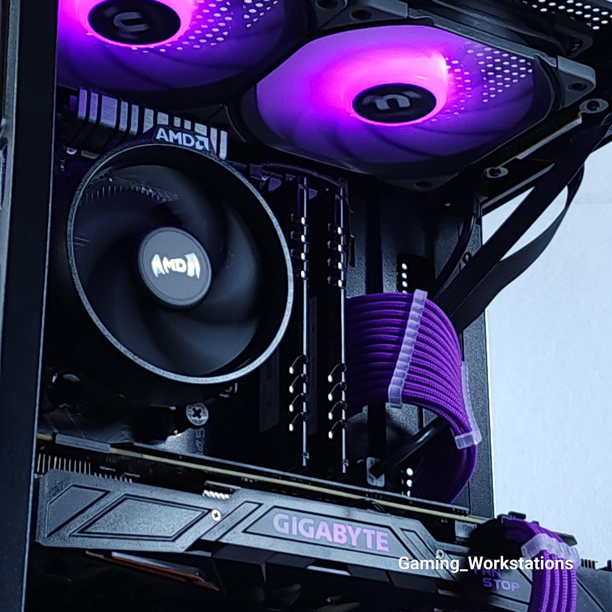 💜GTX 1070Ti●Ryzen 3 4100●1080p Gaming Computer