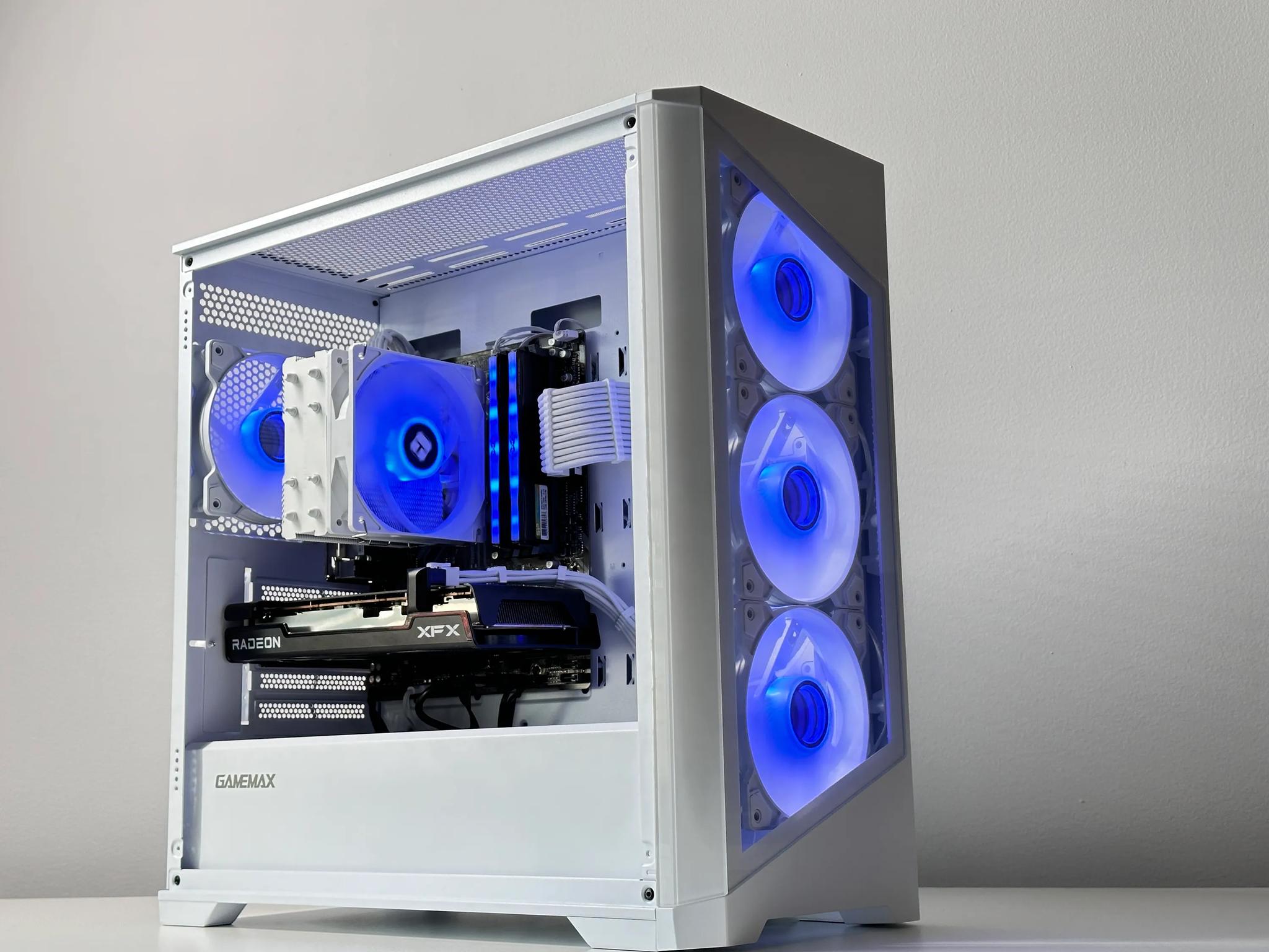 🧊Iceberg🧊 AMD RX 6650 XT 8GB🌨️AMD Ryzen 5 5600X 6Core🌨️32GB DDR4🌨️ 1TB SSD NVME